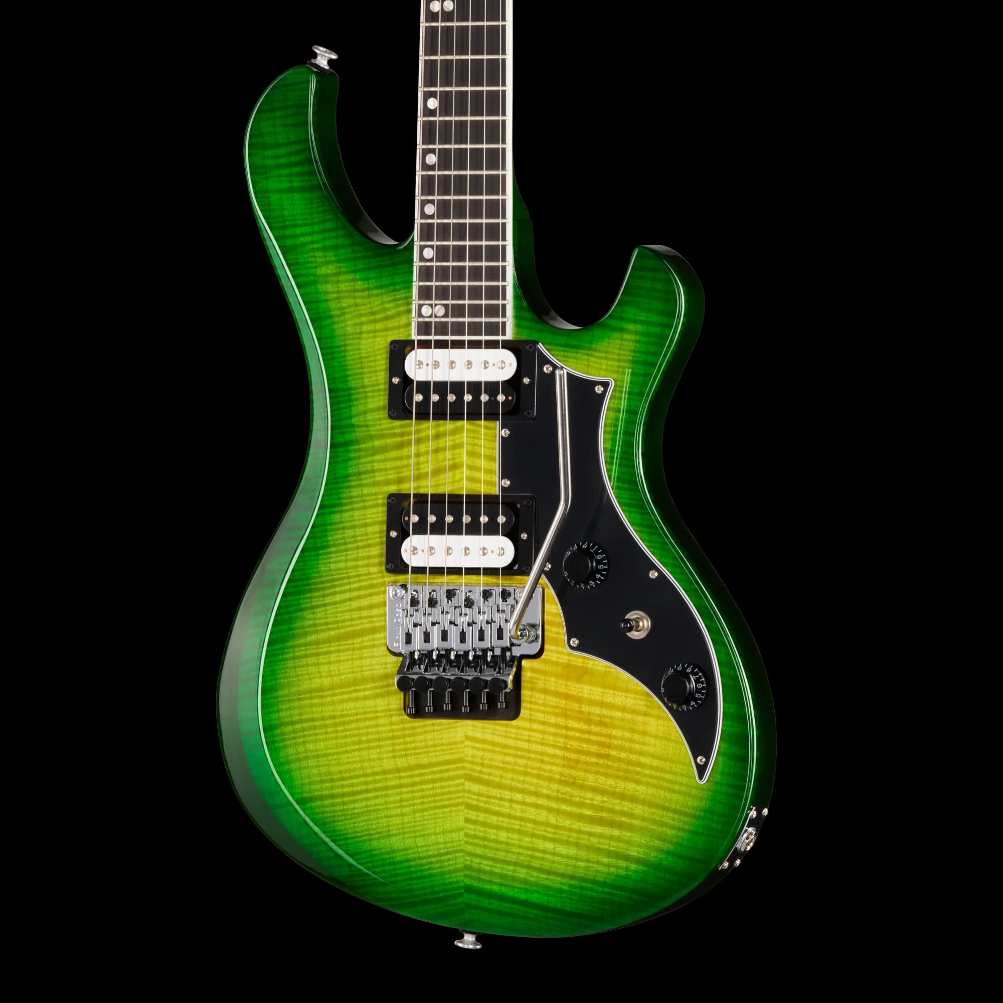 Gibson Victory Floyd Rose, Iguana Burst