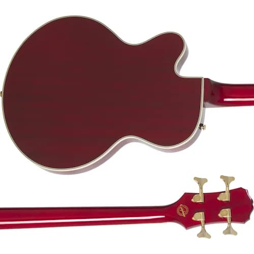 Epiphone Allen Woody Rumblekat Bass, Wine Red — photo 4