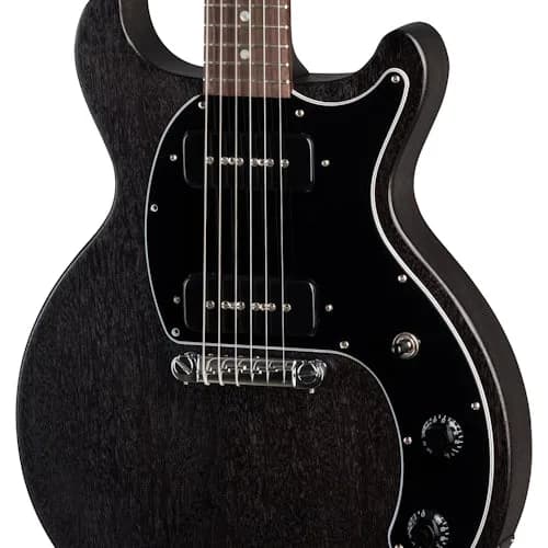 Gibson Les Paul Special Tribute DC, Worn Ebony (Gibson Gig Bag Included) — photo 4