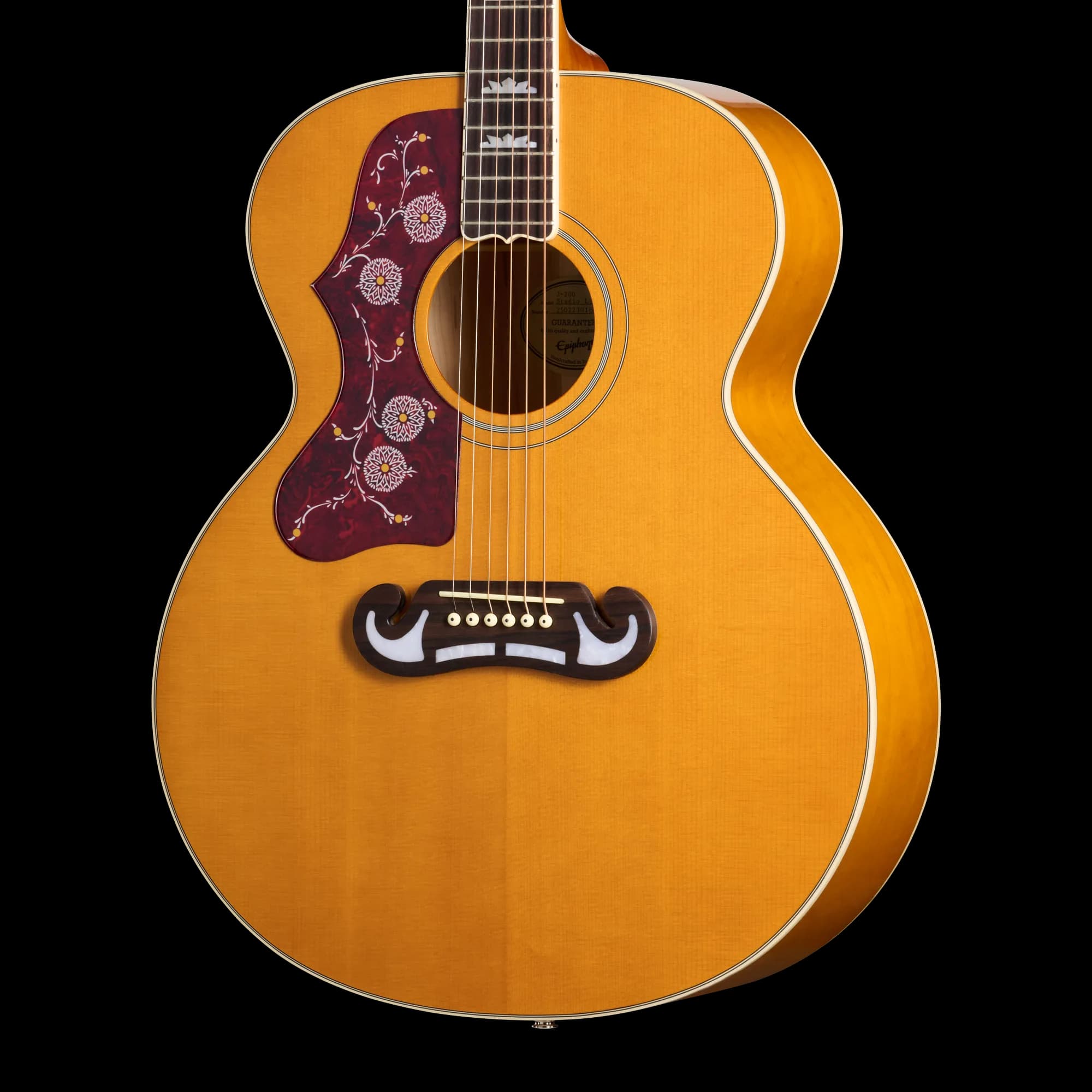 Epiphone J-200 Studio, Left-Handed, Natural