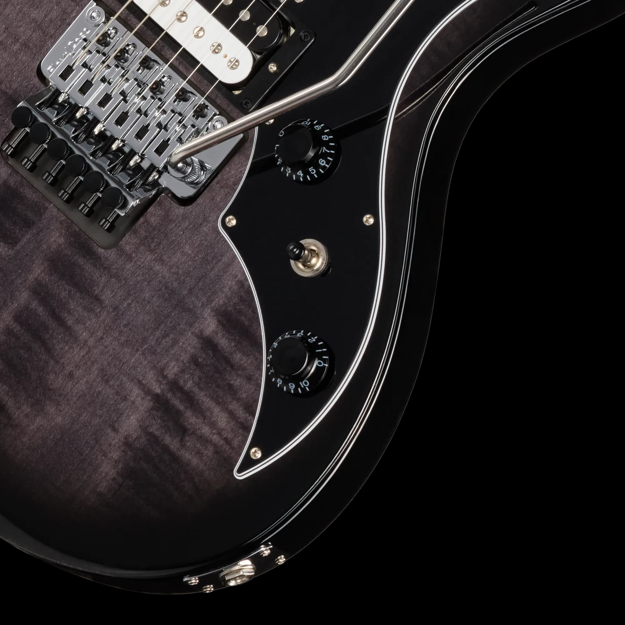 Gibson Victory Floyd Rose, Translucent Ebony Burst — photo 7