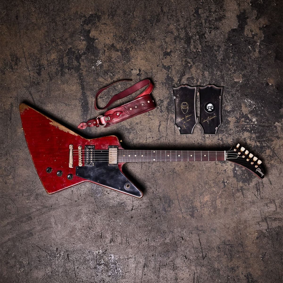 Gibson Leo Scala Custom Addiction Explorer, Dark Cherry — photo 8