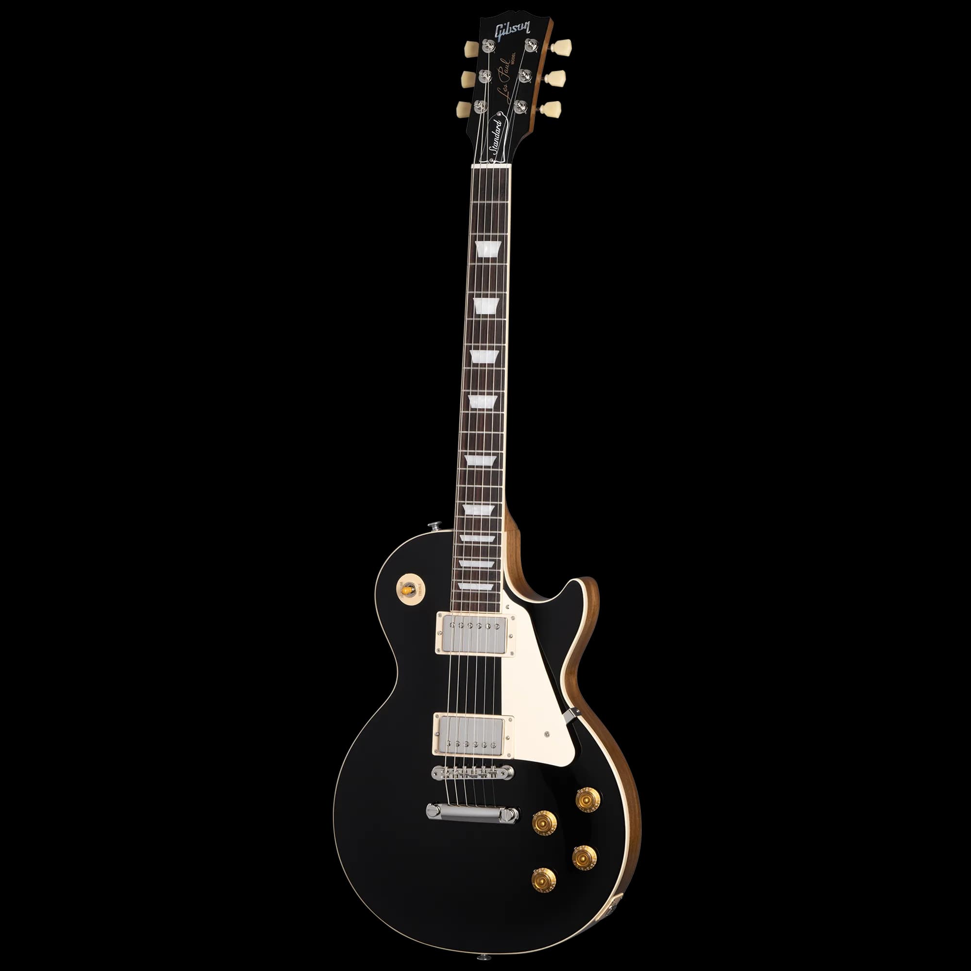 Gibson Les Paul Standard 50s Custom Color, Ebony — photo 3