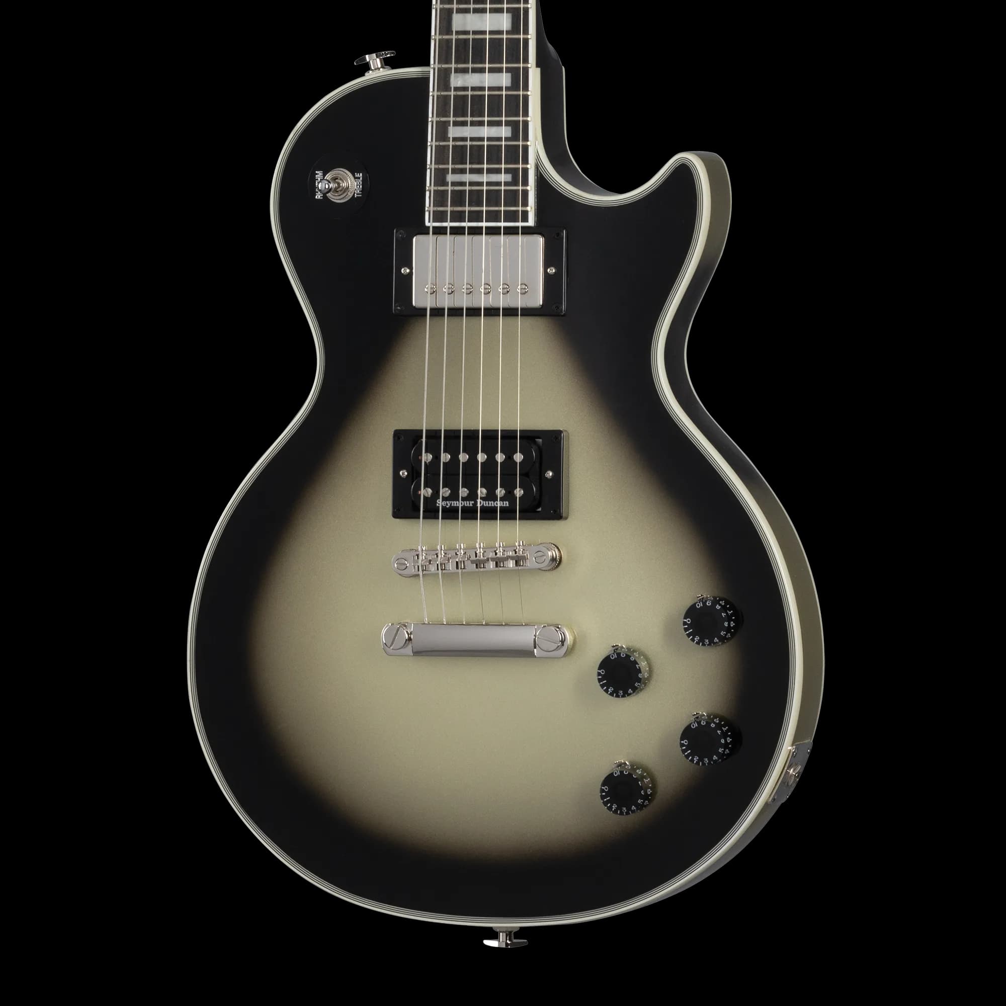 Epiphone Adam Jones Les Paul Custom Art Collection: Frazetta "The Berserker", Antique Silverburst — photo 2