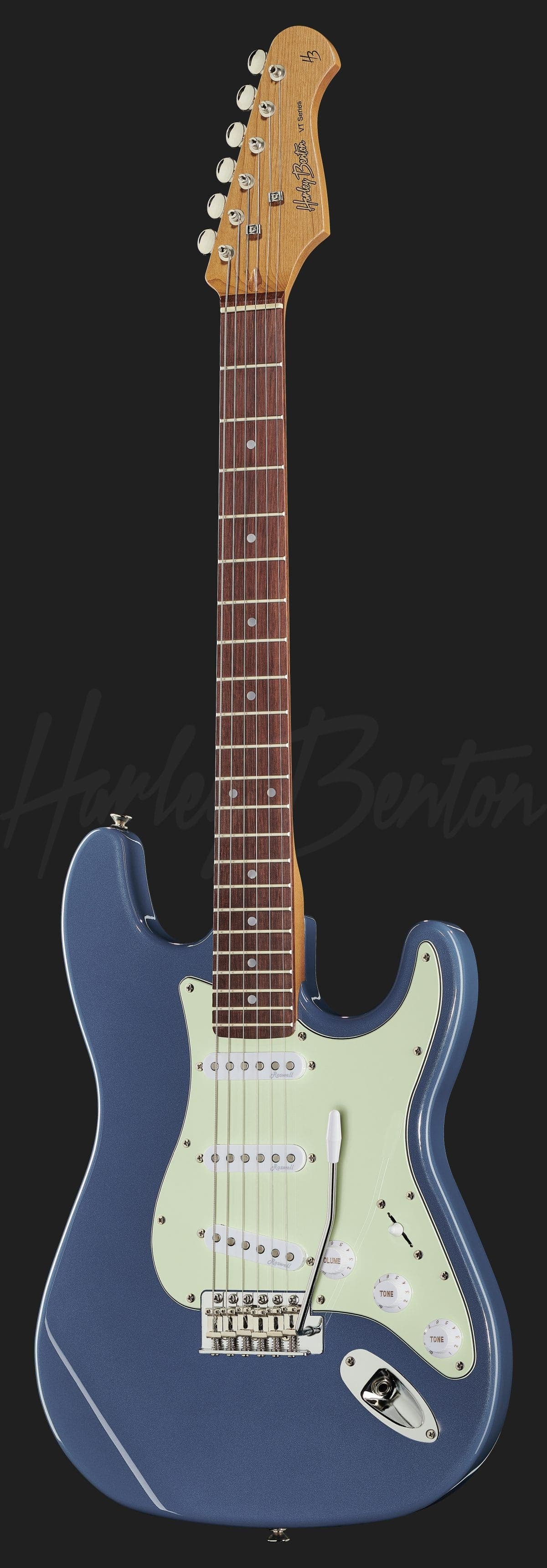Harley Benton ST-62CC RW Lake Placid Blue — photo 2