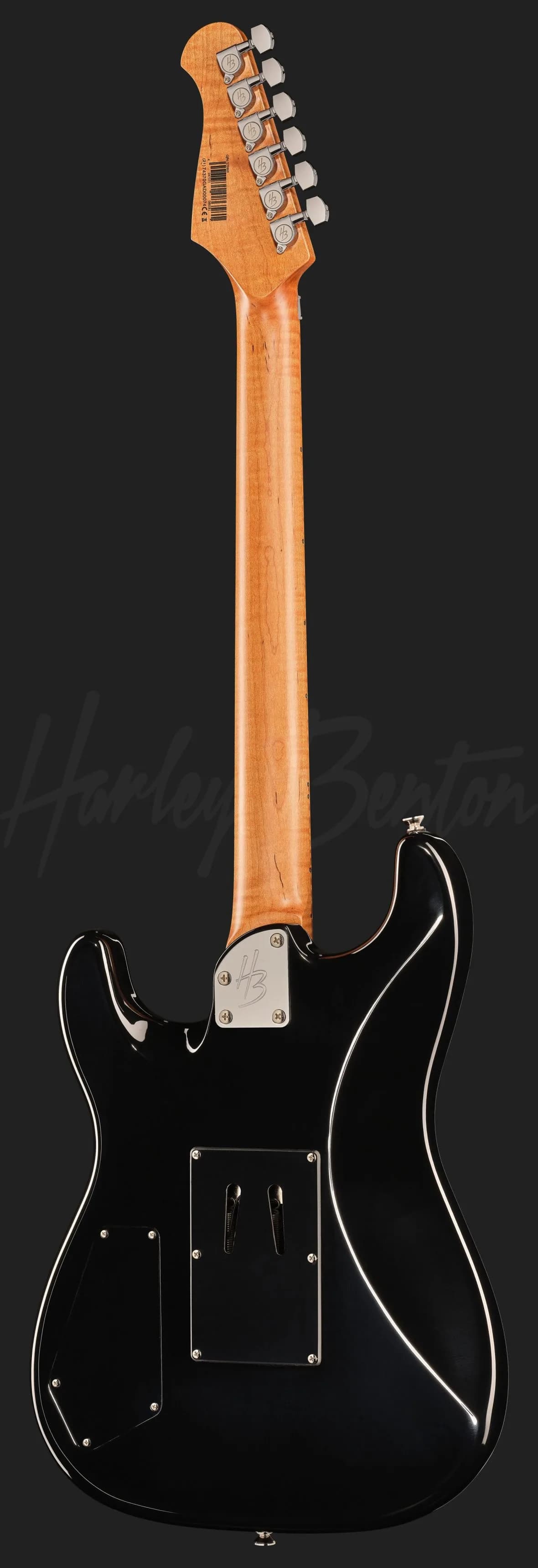 Harley Benton ST-80FR MN Black — photo 3