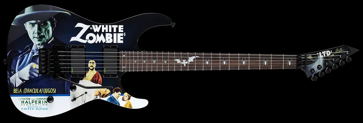 ESP KH-WZ Black w/ Graphic