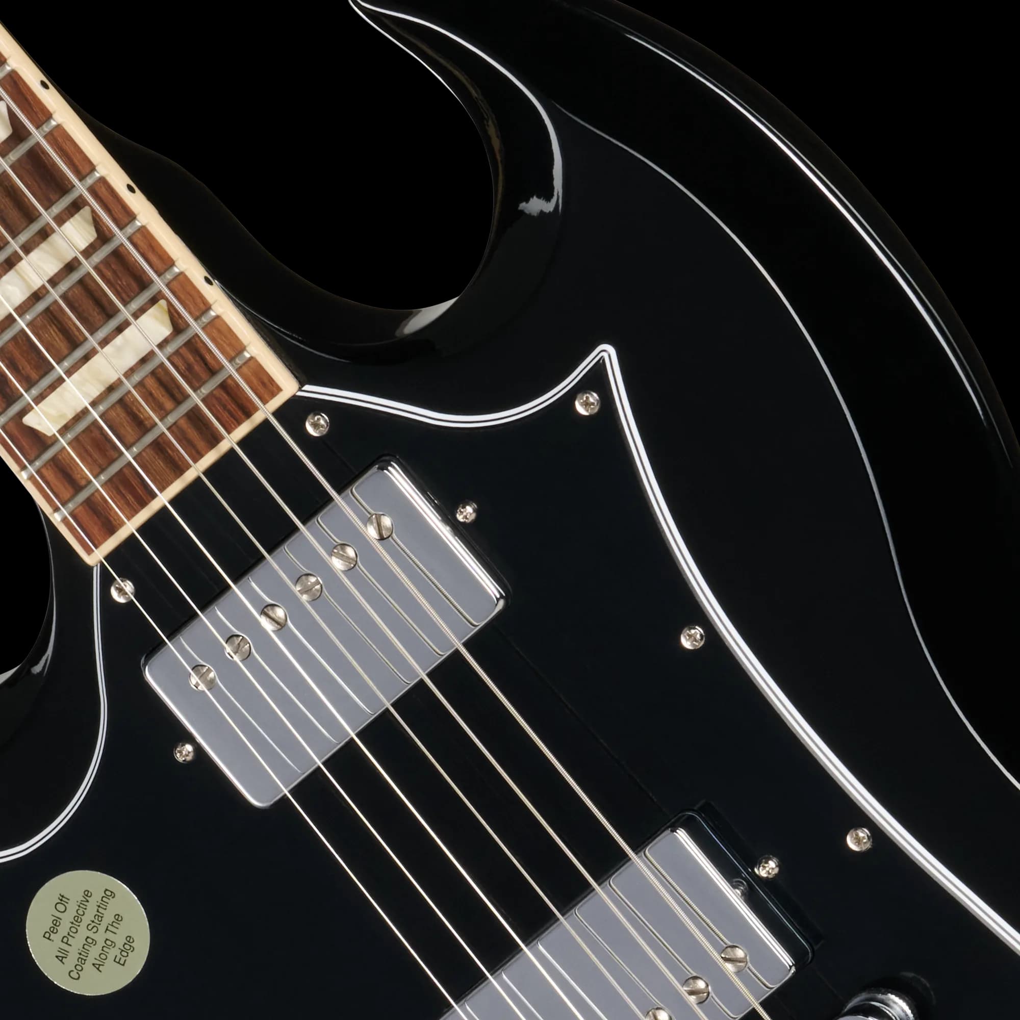 Gibson SG Standard, Left-Handed, Ebony — photo 7