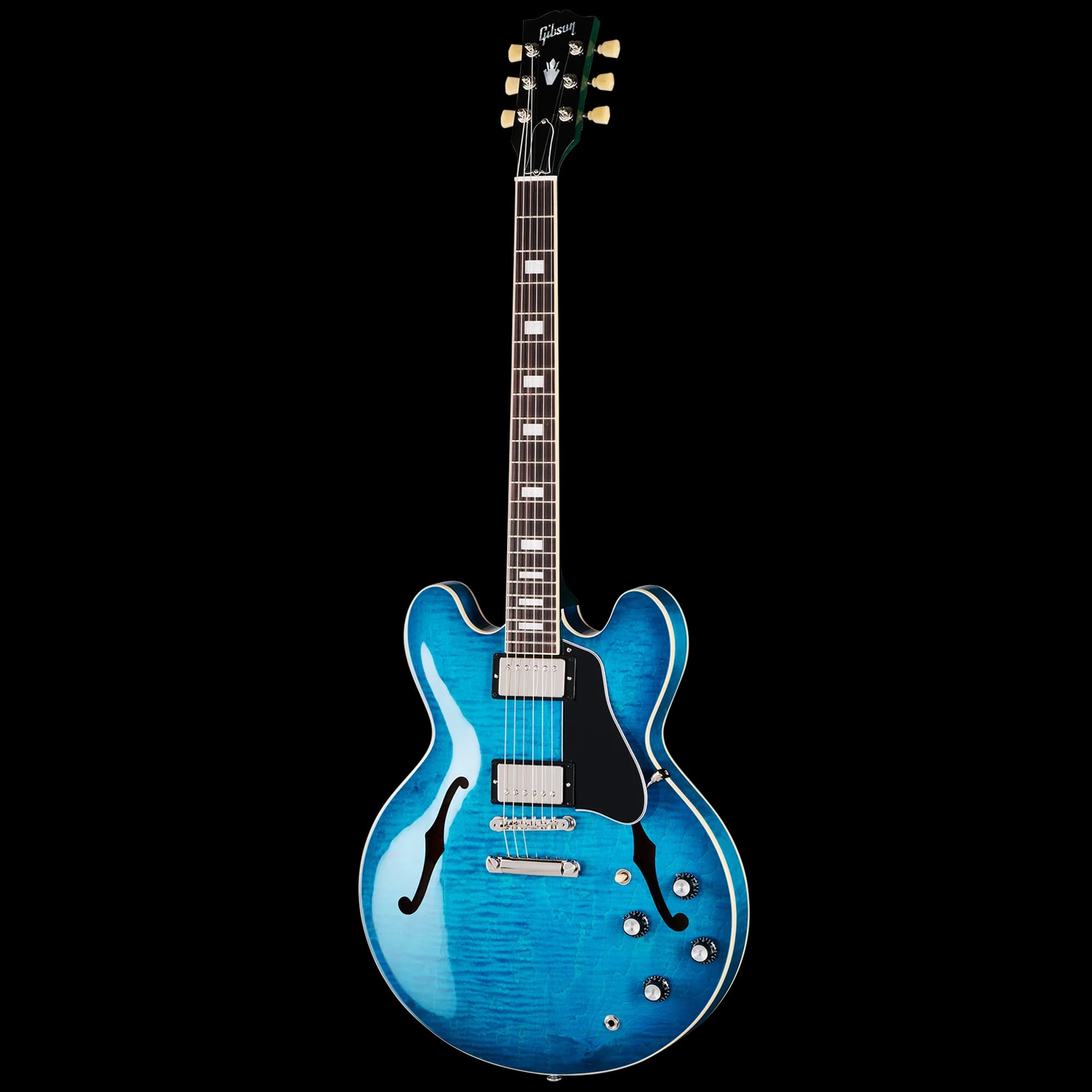 Gibson ES-335  Figured Custom Color, Ocean Water Perimeter, Exclusive — photo 3