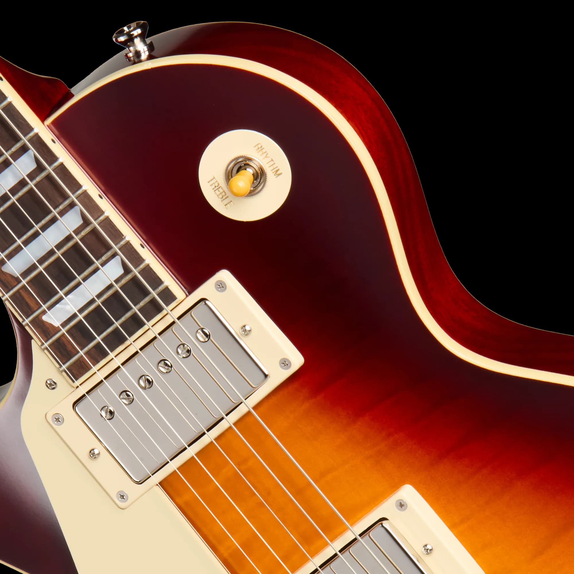Epiphone IGC 1959 Les Paul Standard Reissue, Left-Handed, Deep Cherry Sunburst — photo 7