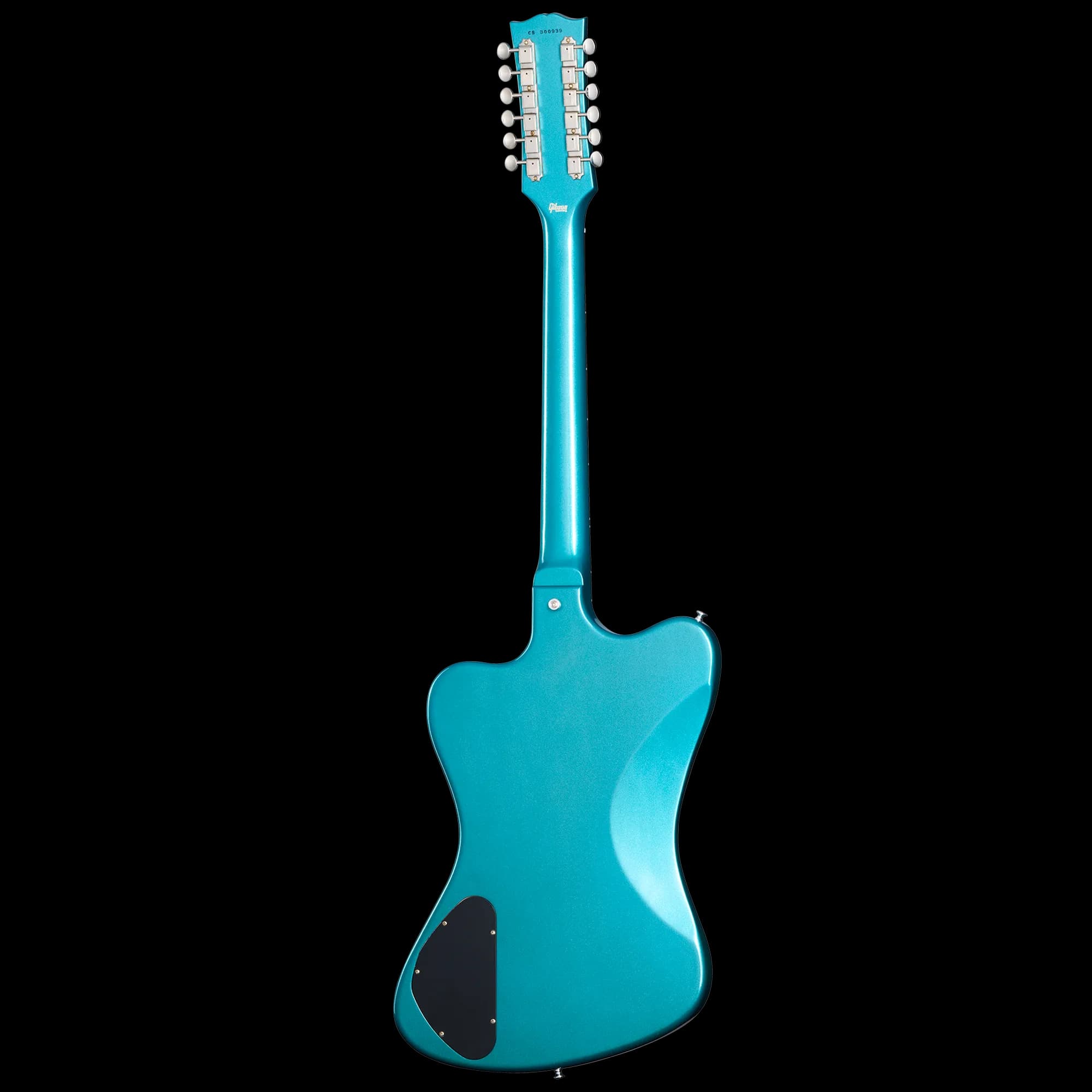 Gibson 1965 Non-Reverse Firebird V 12-String Reissue, Aqua Mist VOS — photo 4
