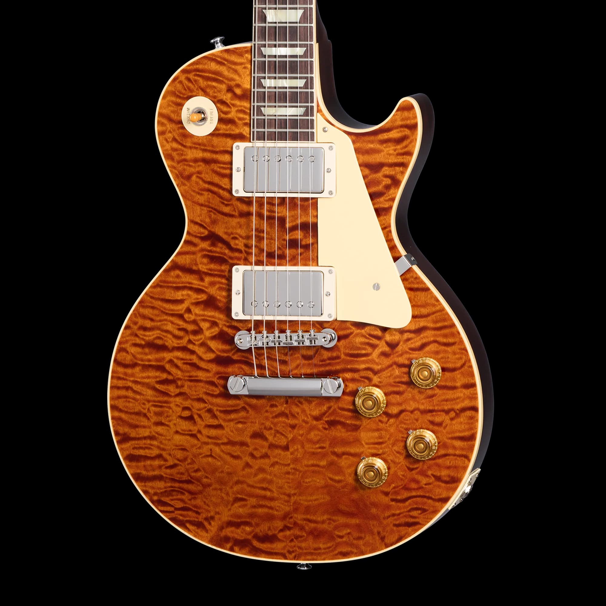 Gibson 1959 Les Paul Standard 2-Piece 5A Quilt Maple Top, Double Whiskey Fade