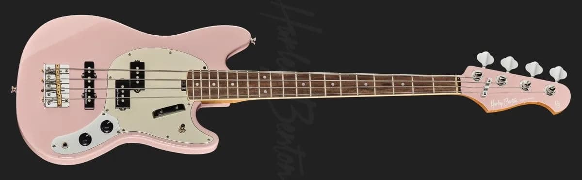 Harley Benton MV-4MSB Shell Pink — photo 2