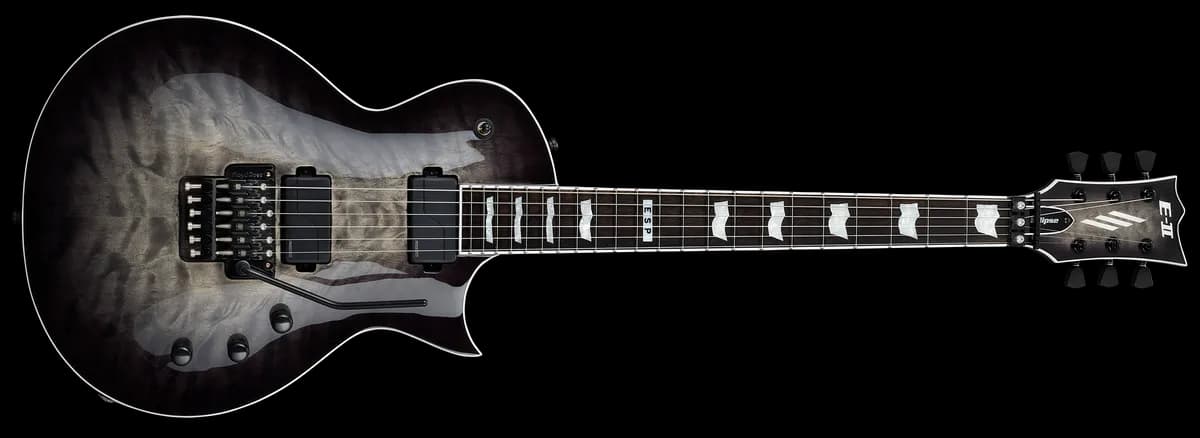 ESP E-II Eclipse Fr Charcoal Burst