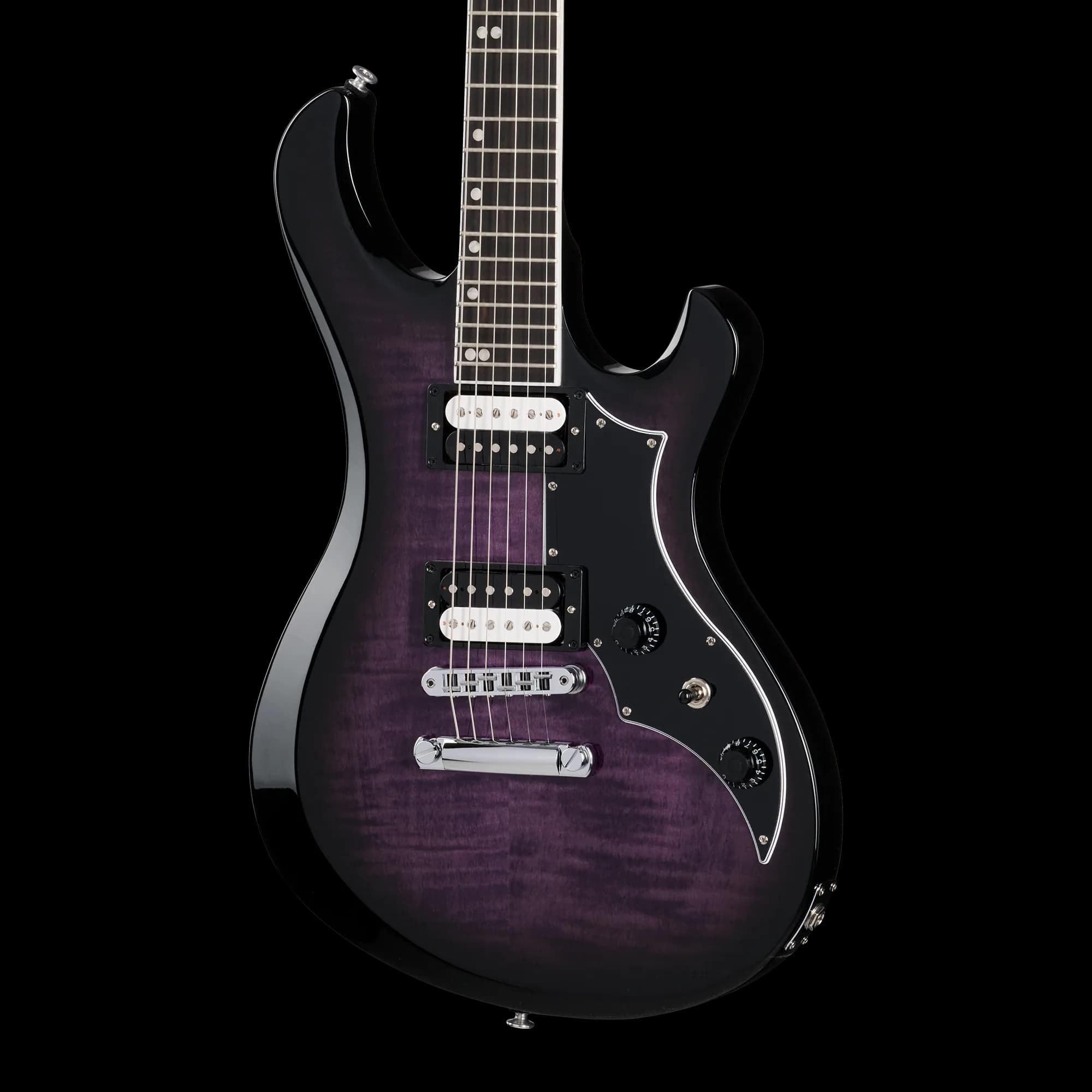 Gibson Victory Figured Top, Dark Purple Burst