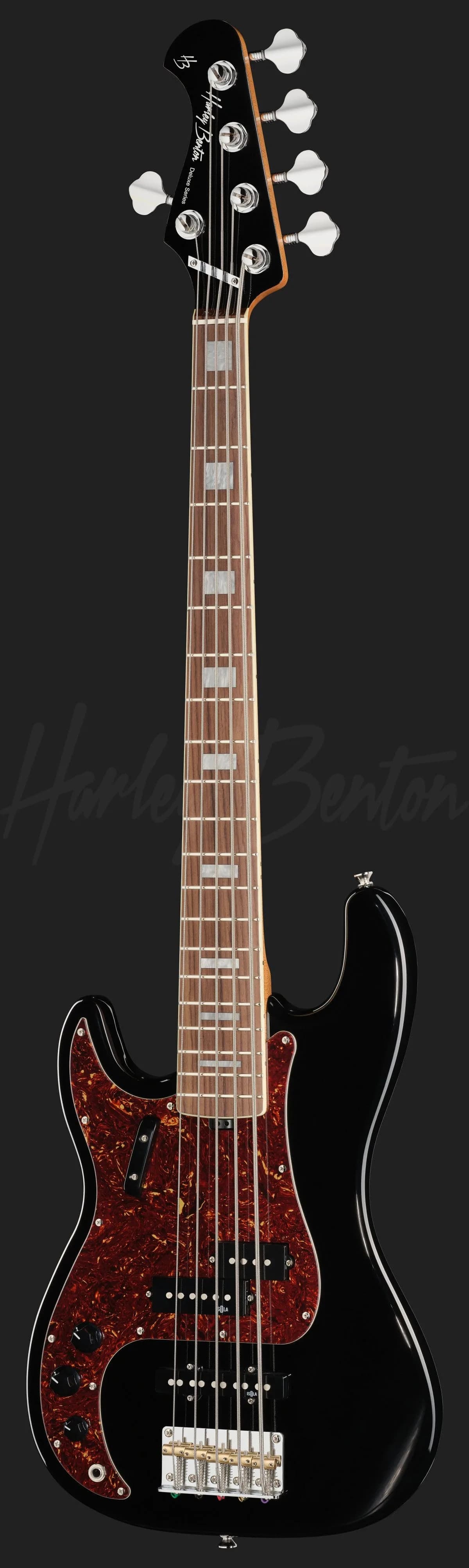 Harley Benton MV-5PJ LH Black — photo 2