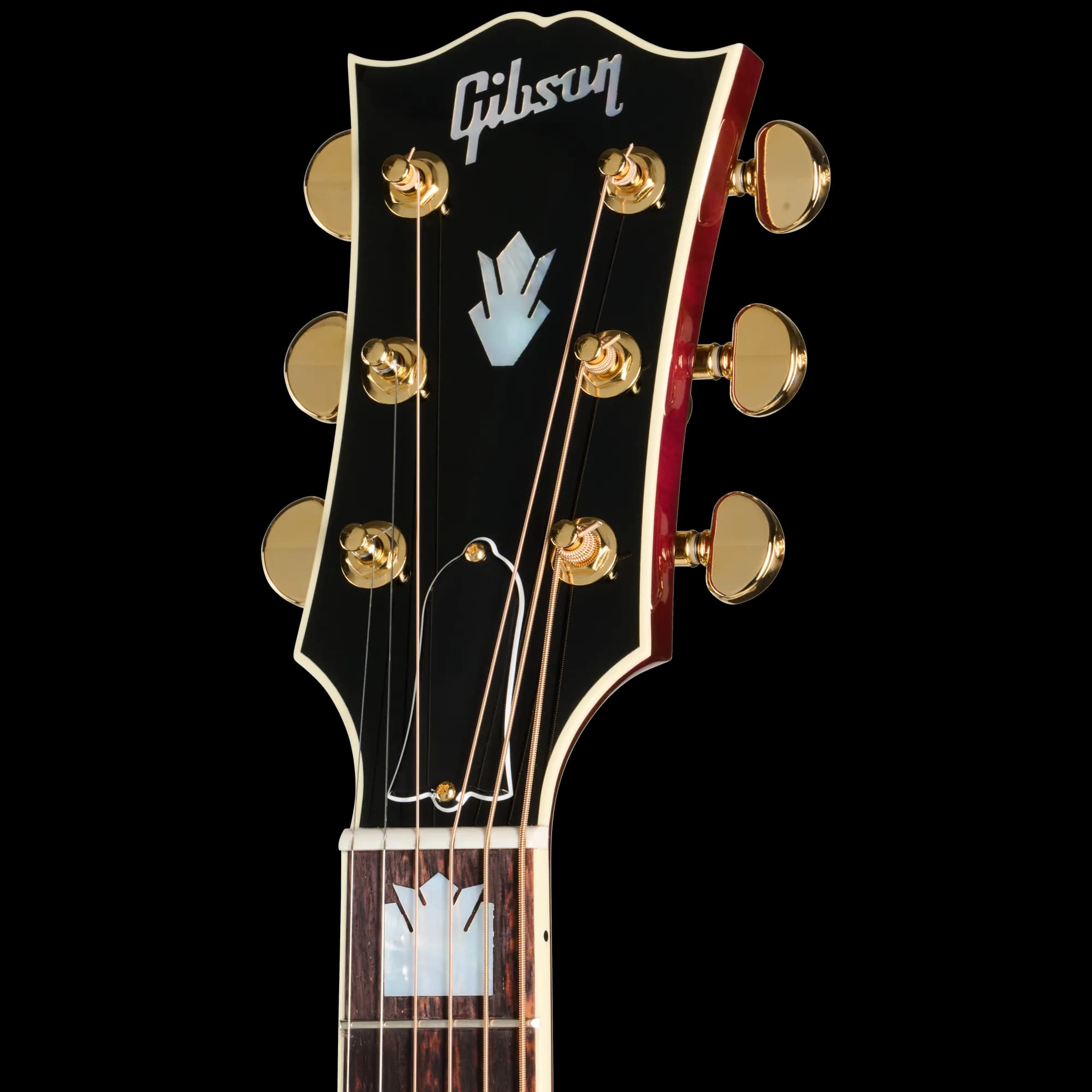 Gibson SJ-200 Standard, Left-Handed, Wine Red — photo 5