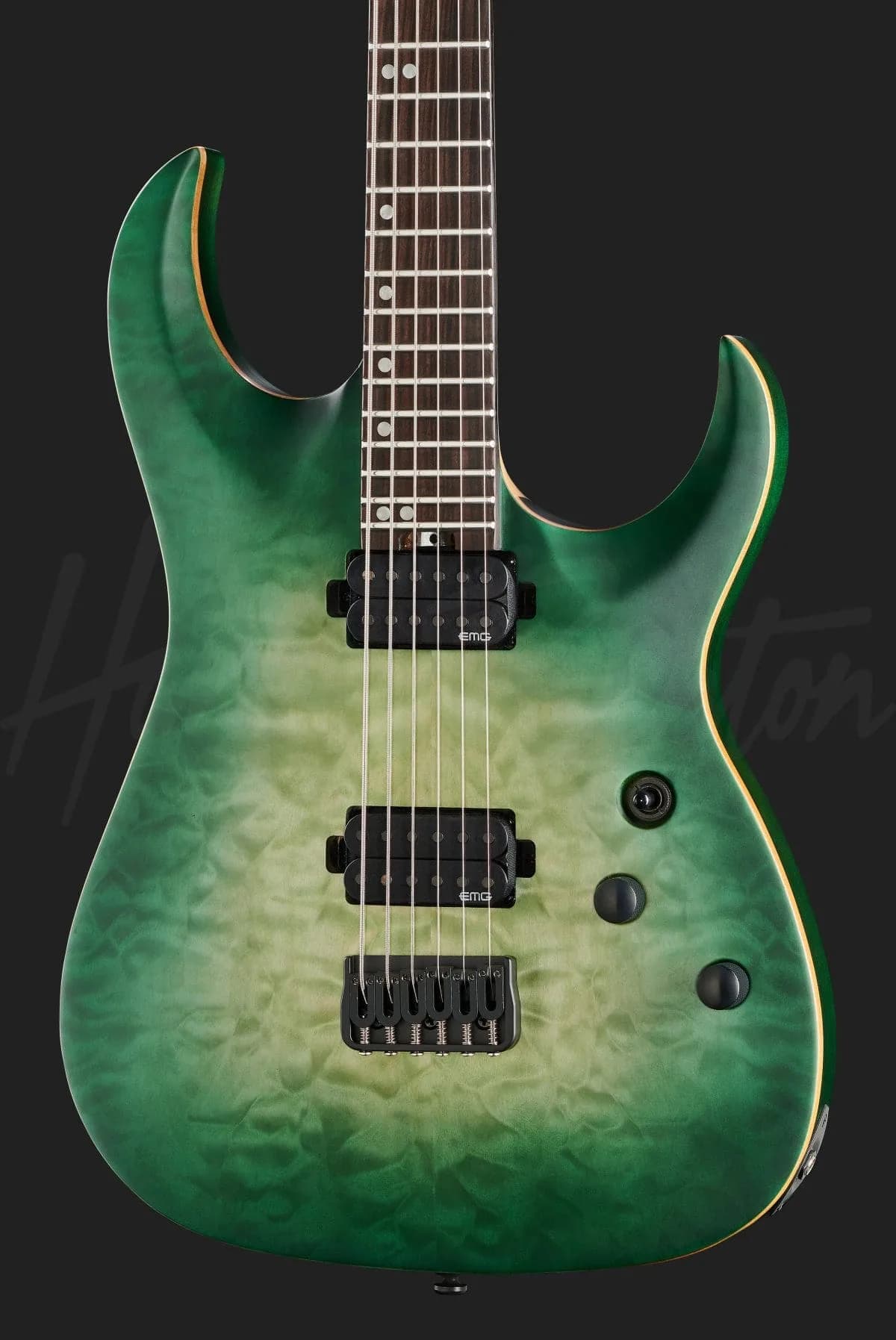 Harley Benton Amarok-BT EGNT Quilted Burst — photo 4