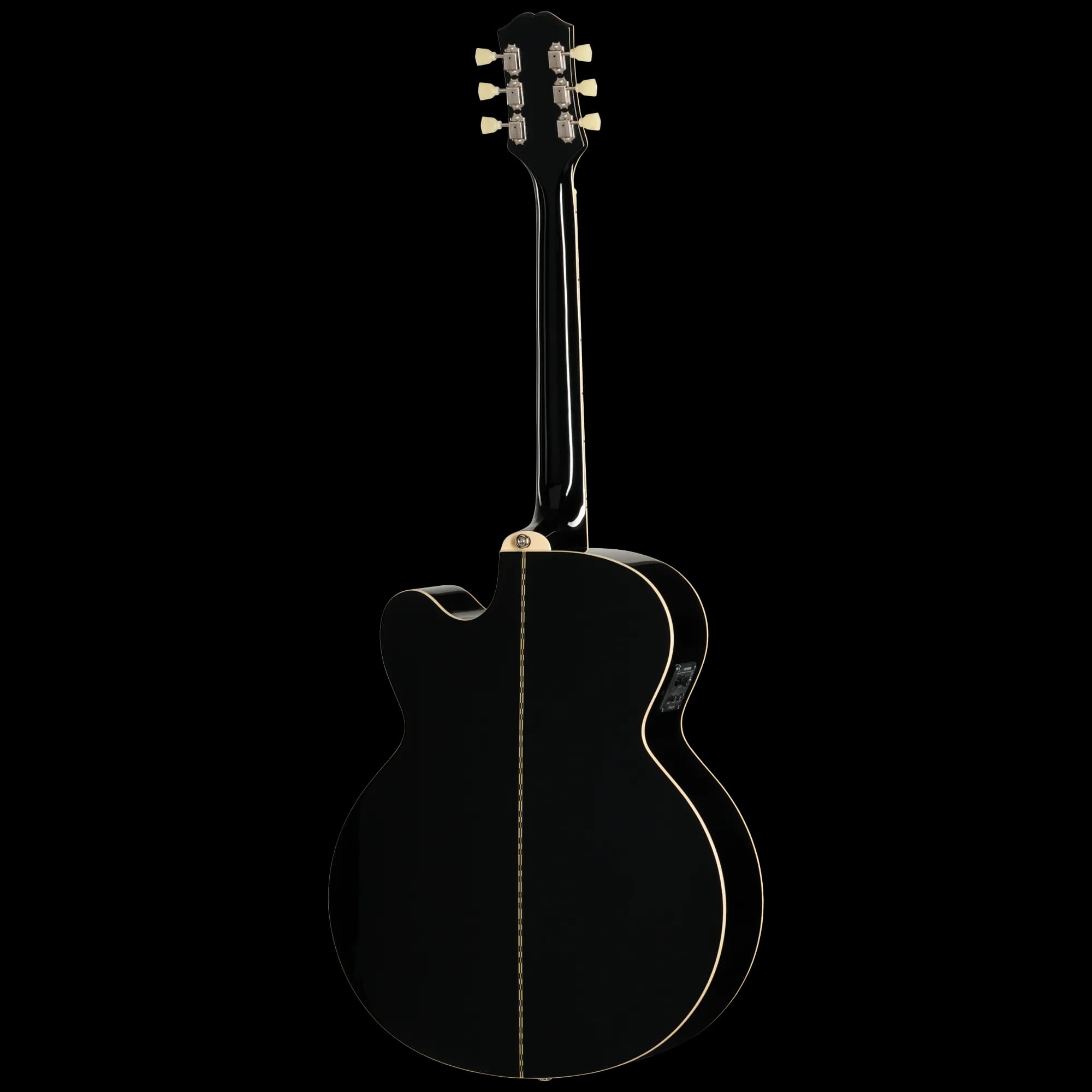 Epiphone J-200 Studio EC, Ebony, Exclusive — photo 4