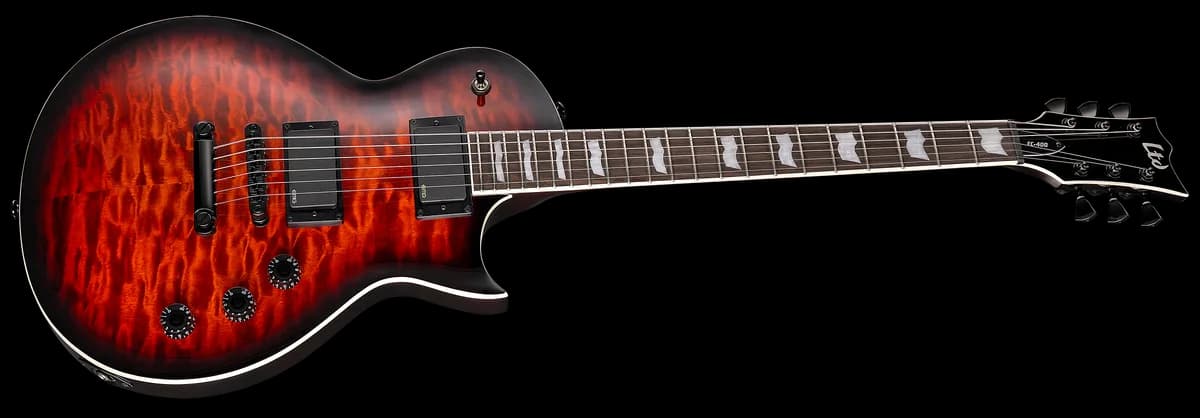ESP EC-400QM Vintage Burst — photo 3