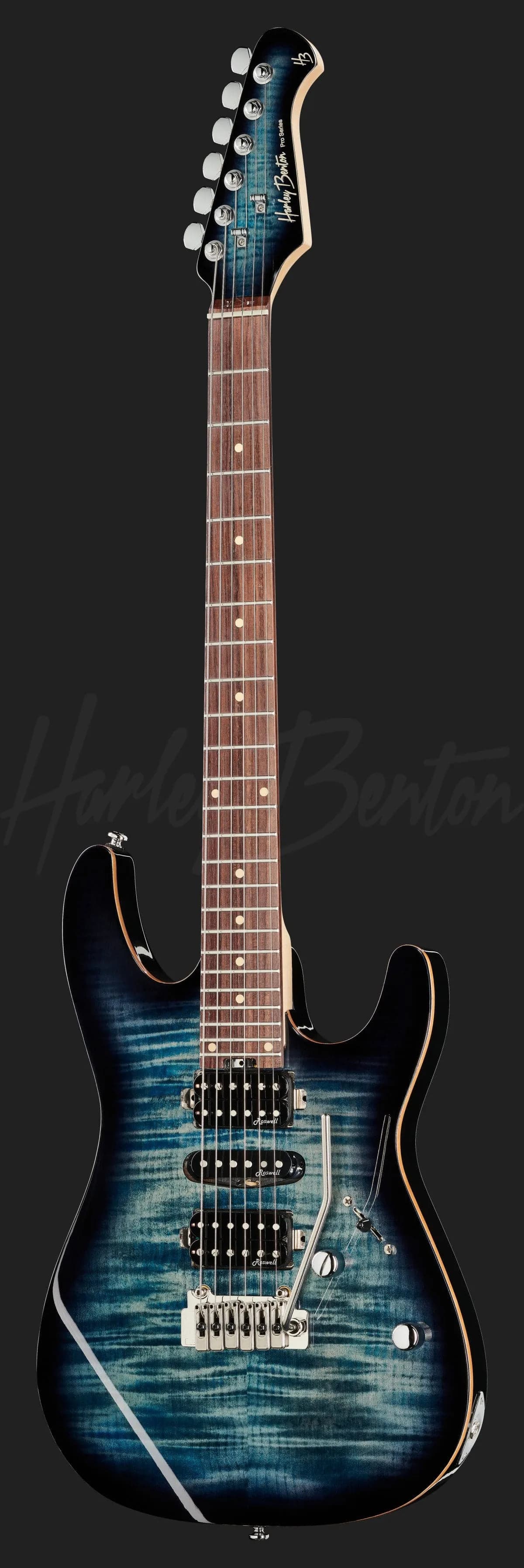 Harley Benton Fusion-III HSH EB FBLB — photo 2