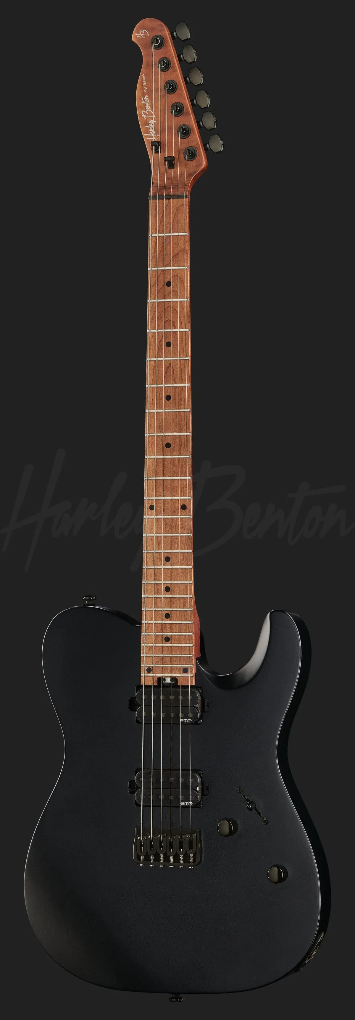 Harley Benton Fusion-T EMG HT Roasted SBK — photo 2