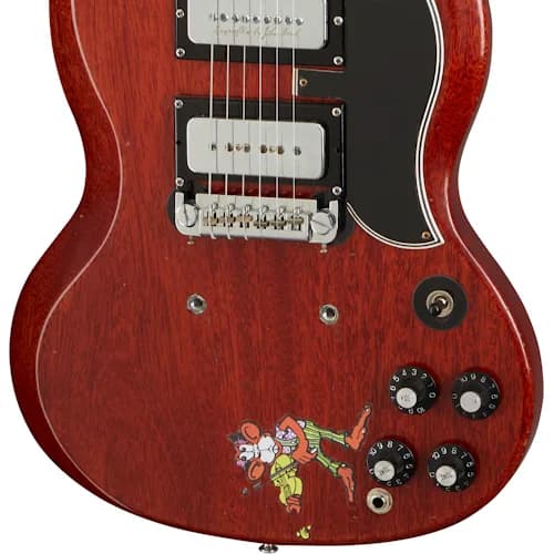 Gibson Tony Iommi "Monkey" 1964 SG Special Replica, Right-Handed Aged / Signed, Right-Handed Aged/Signed — photo 4