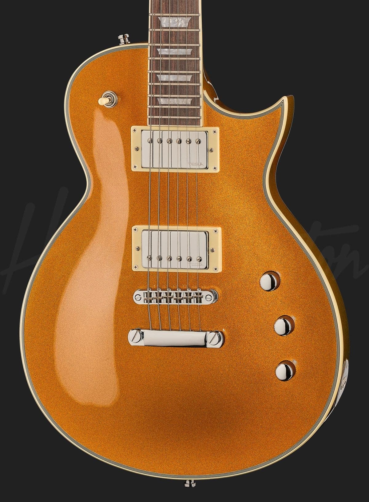 Harley Benton SC-Custom III Gold Top — photo 4