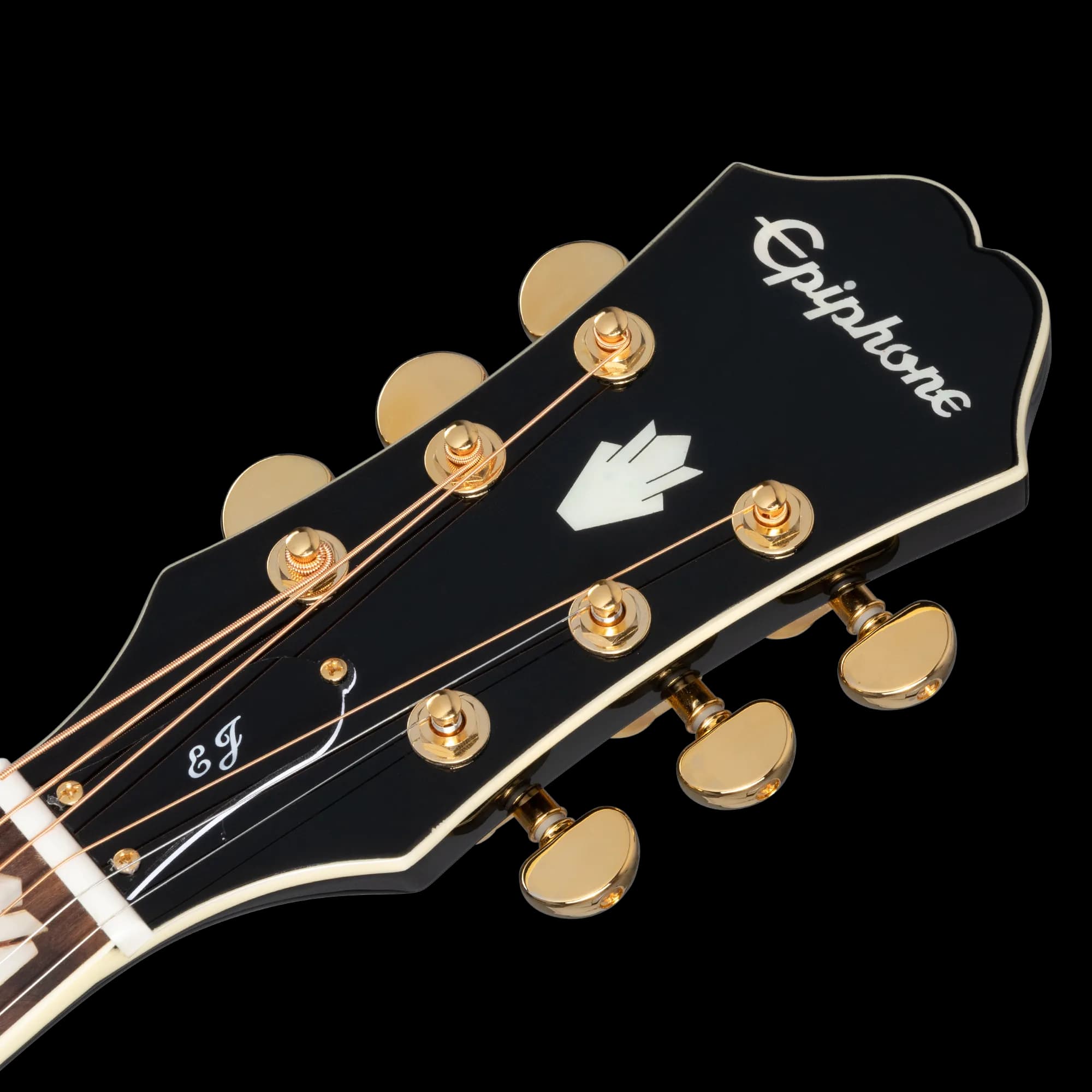 Epiphone J-200 Studio EC, Black — photo 6