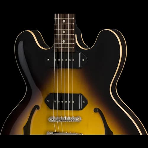Gibson ES-335 DOT P-90, Vintage Burst — photo 2