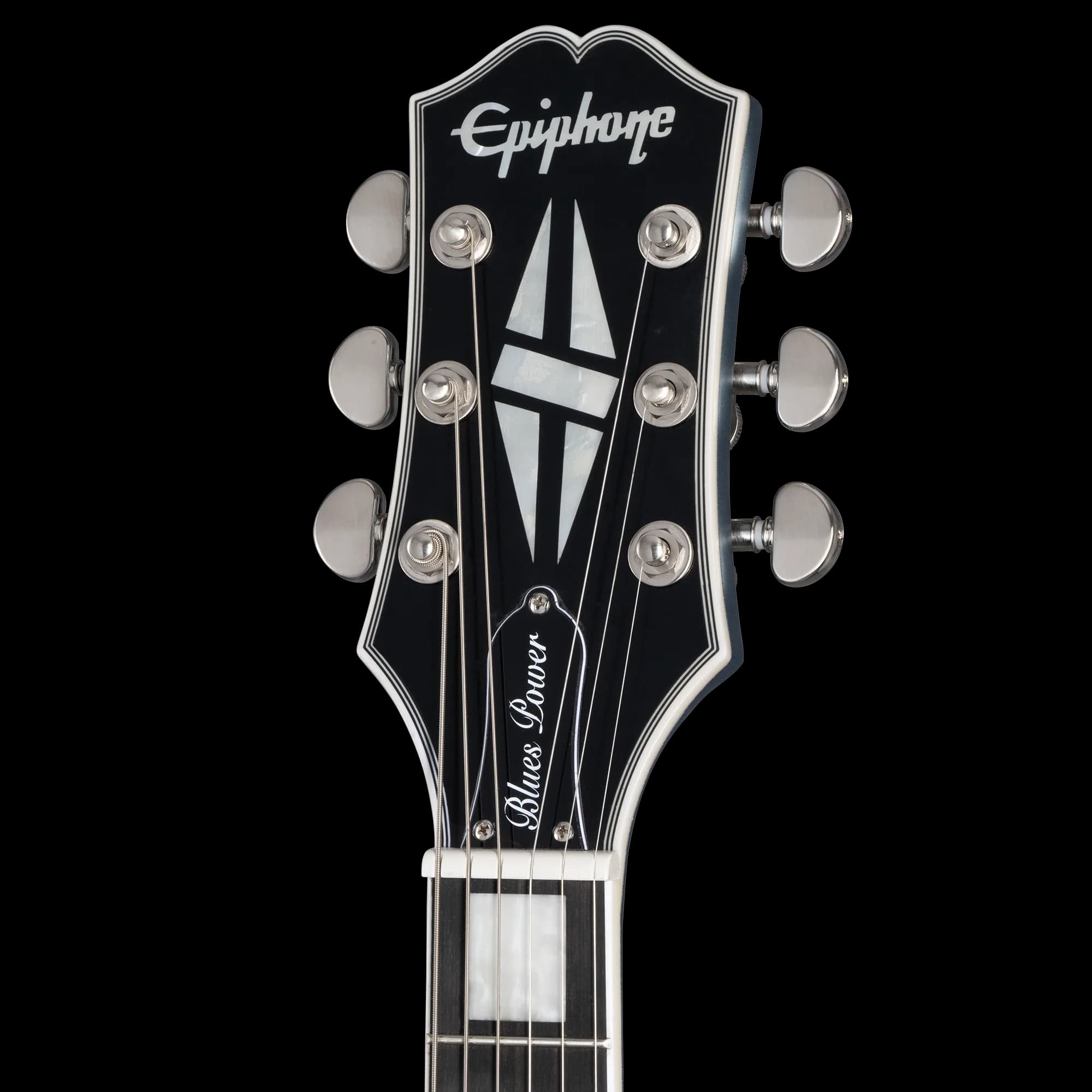 Epiphone Jared James Nichols "Blues Power" Les Paul Custom, Aged Pelham Blue — photo 5