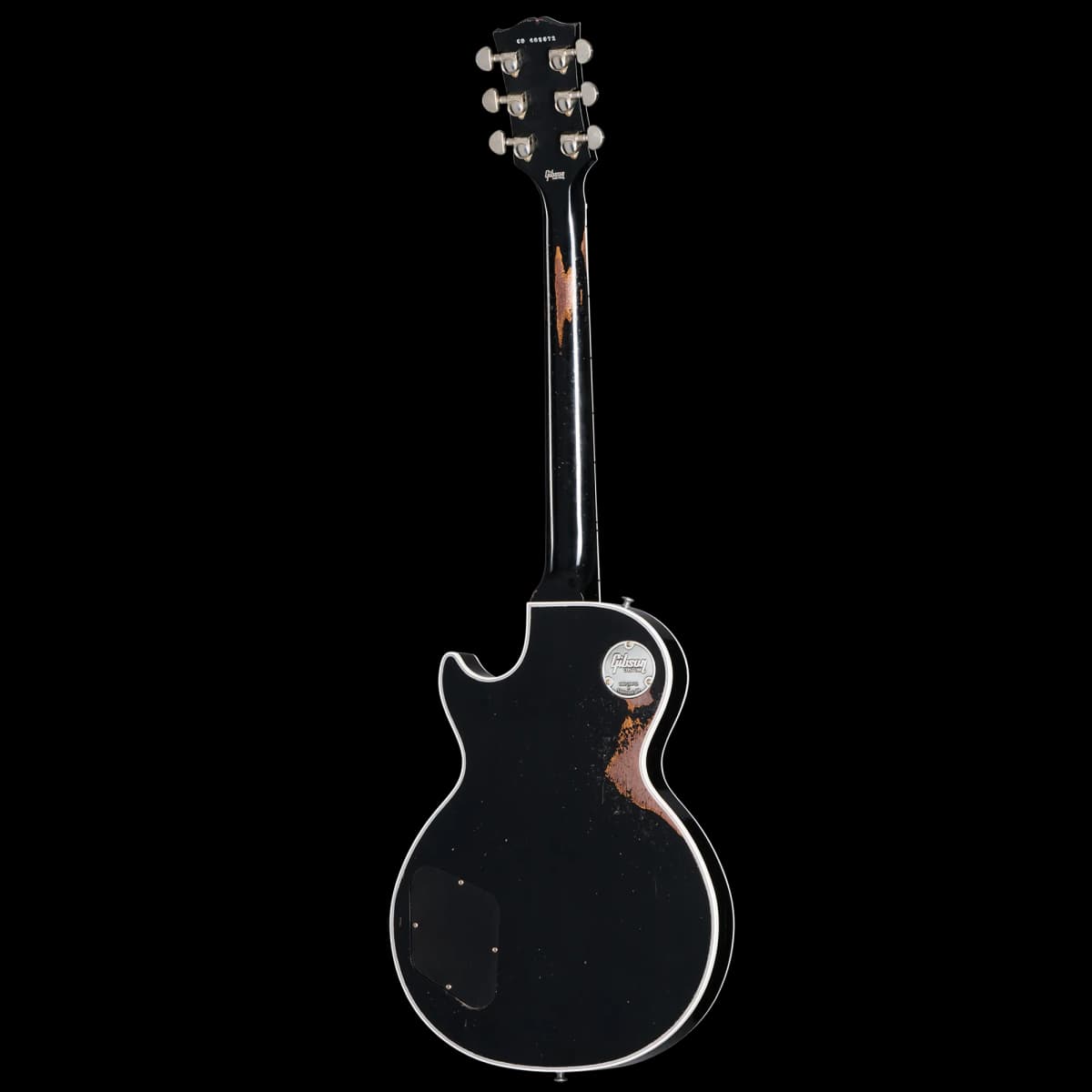 Gibson Les Paul Custom, Heavy Aged, Ebony — photo 4