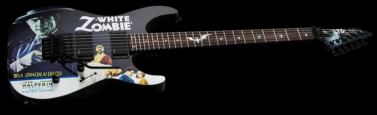 ESP KH-WZ Black w/ Graphic — photo 2