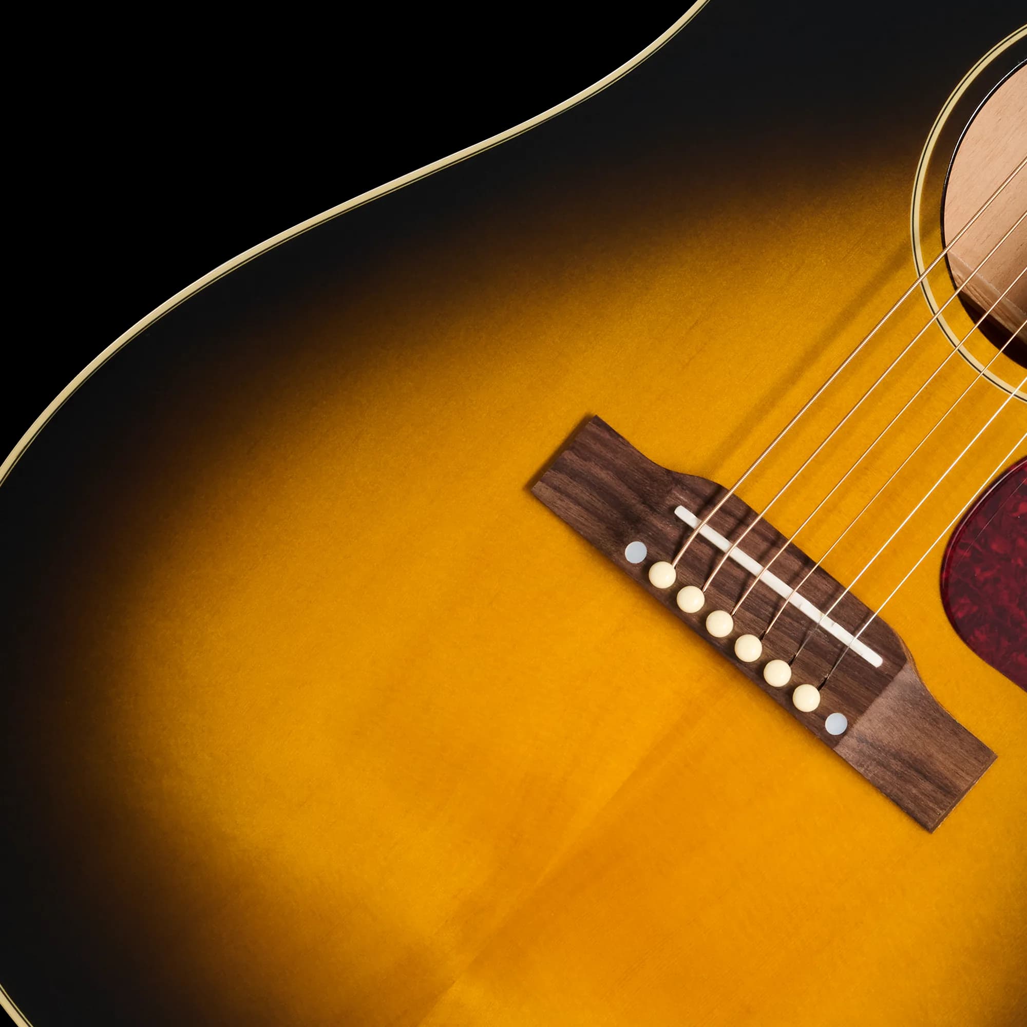 Epiphone J-45 Standard EC, Vintage Sunburst — photo 7