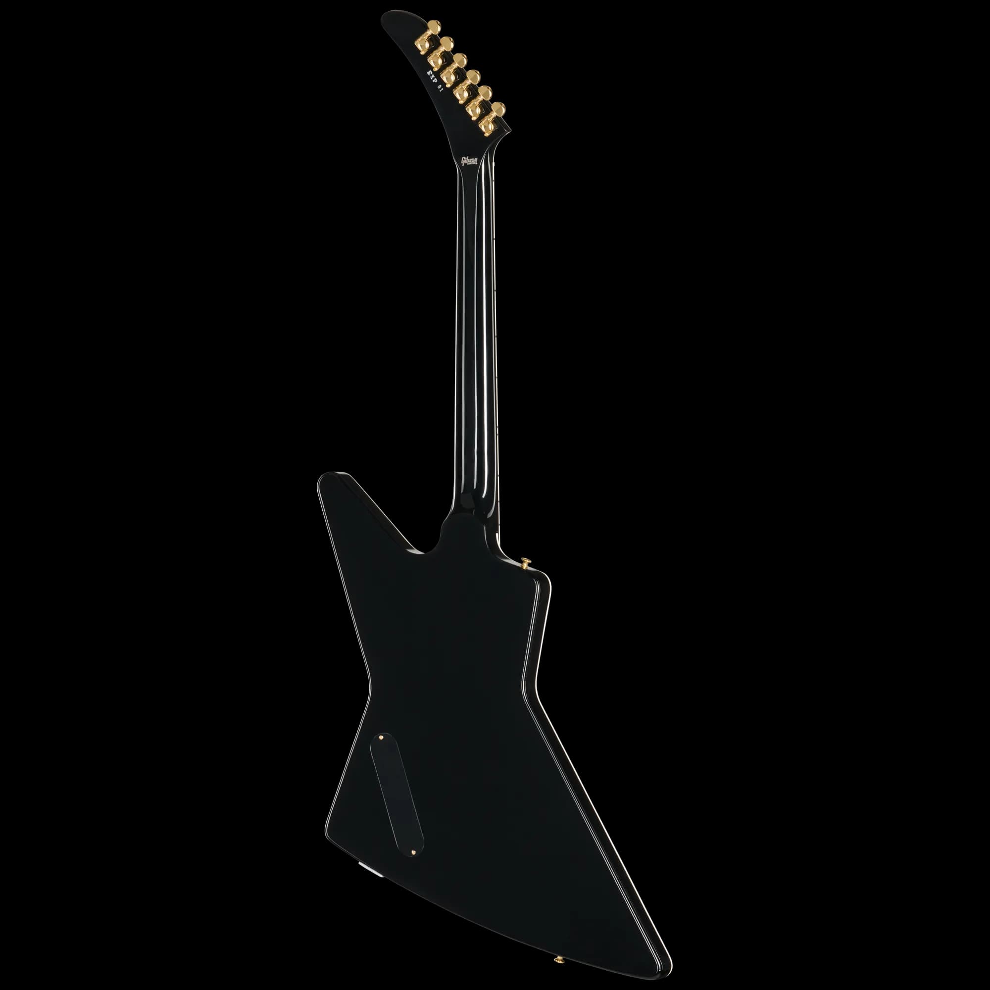 Gibson Explorer Custom with Bound Headstock, Gloss, Ebony — photo 4