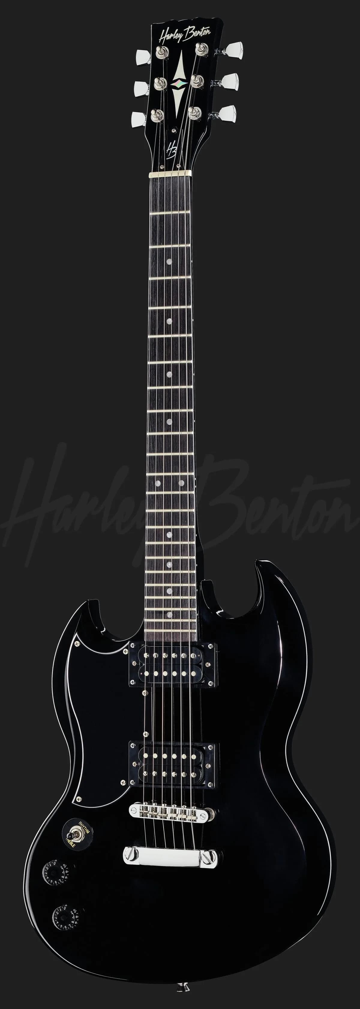 Harley Benton DC-200LH BK — photo 2