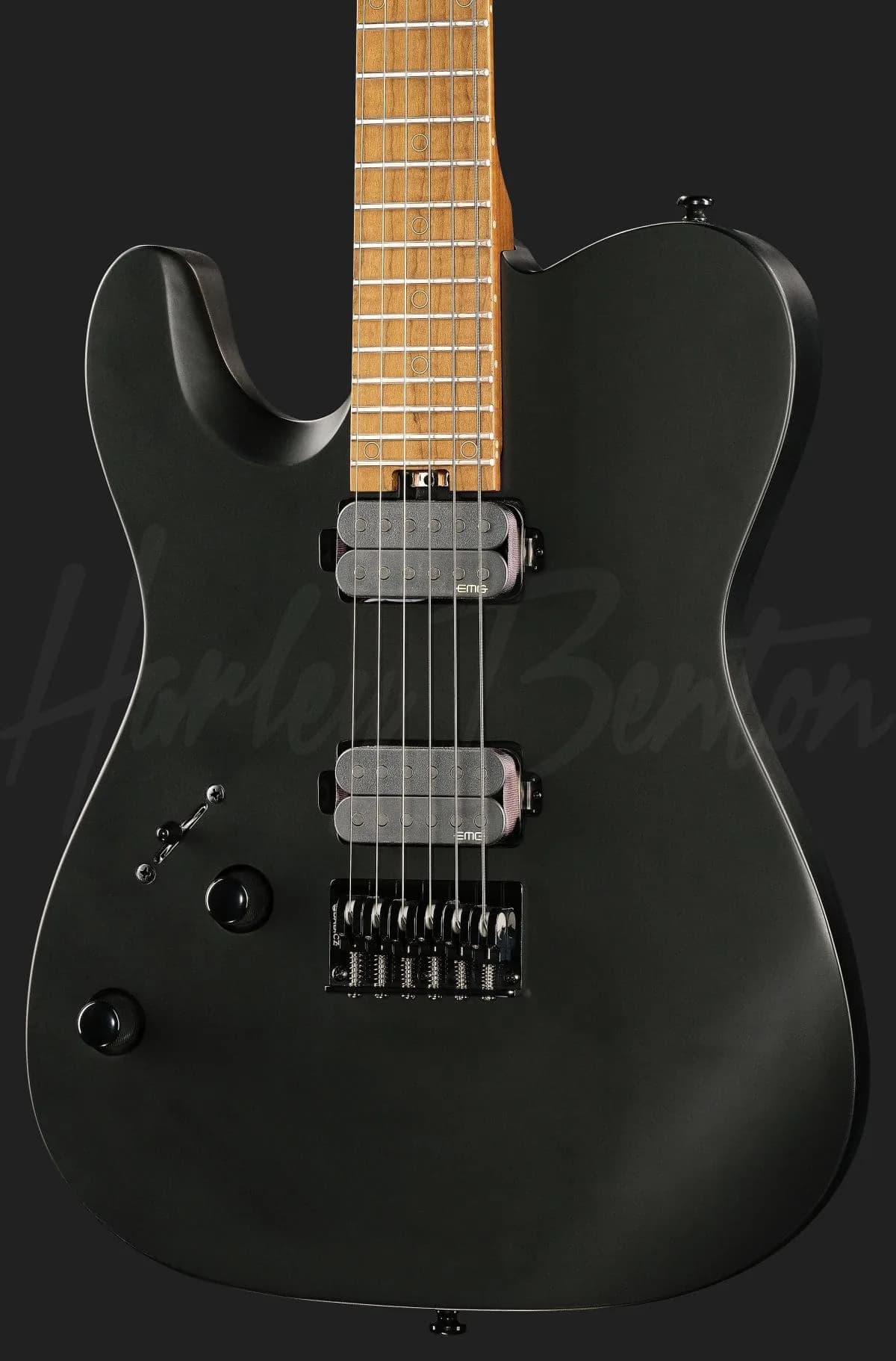 Harley Benton Fusion-T II EMG LH MN HT SBK — photo 4