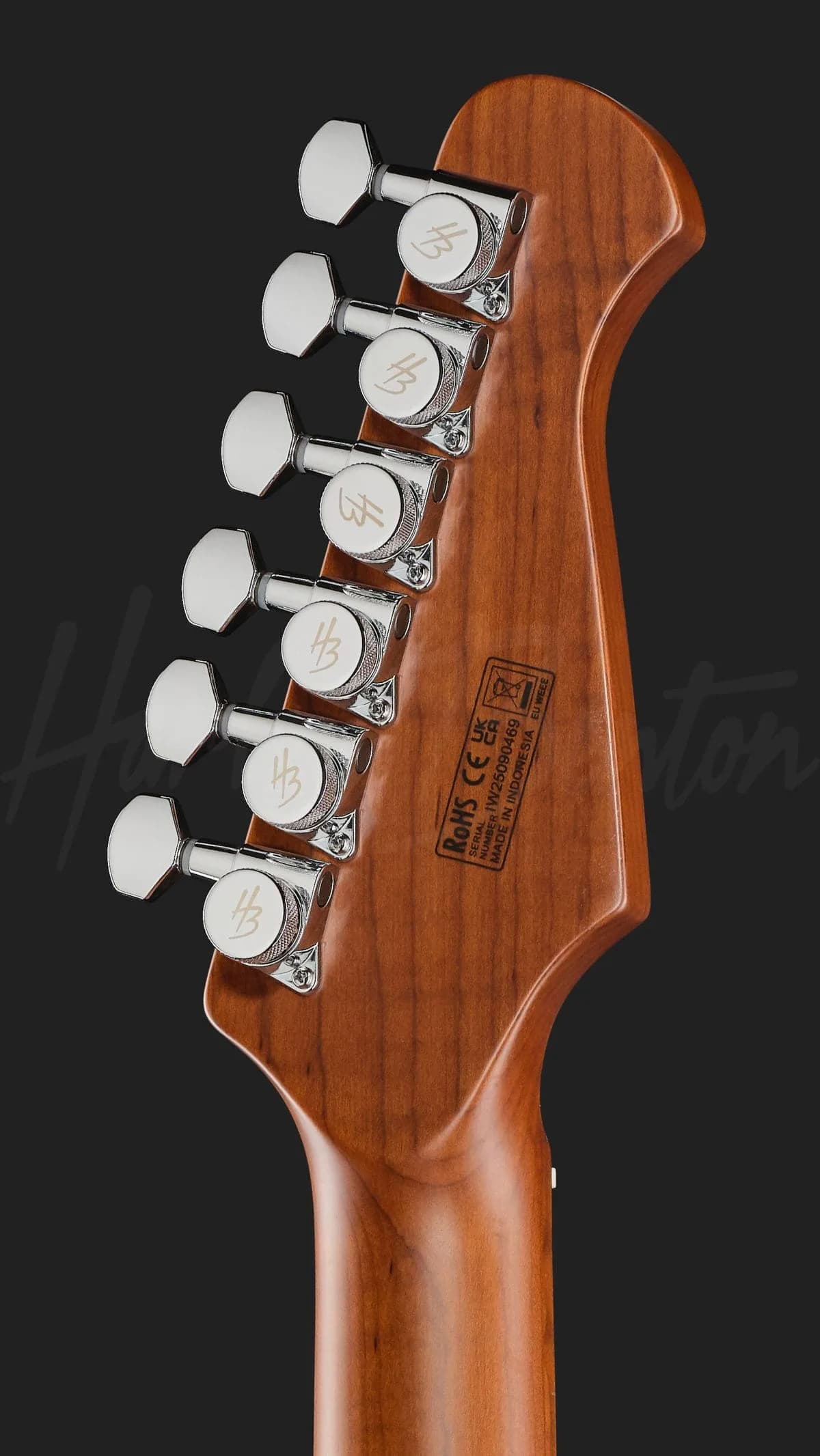 Harley Benton Fusion-IV HSS LH MN QBLB — photo 7