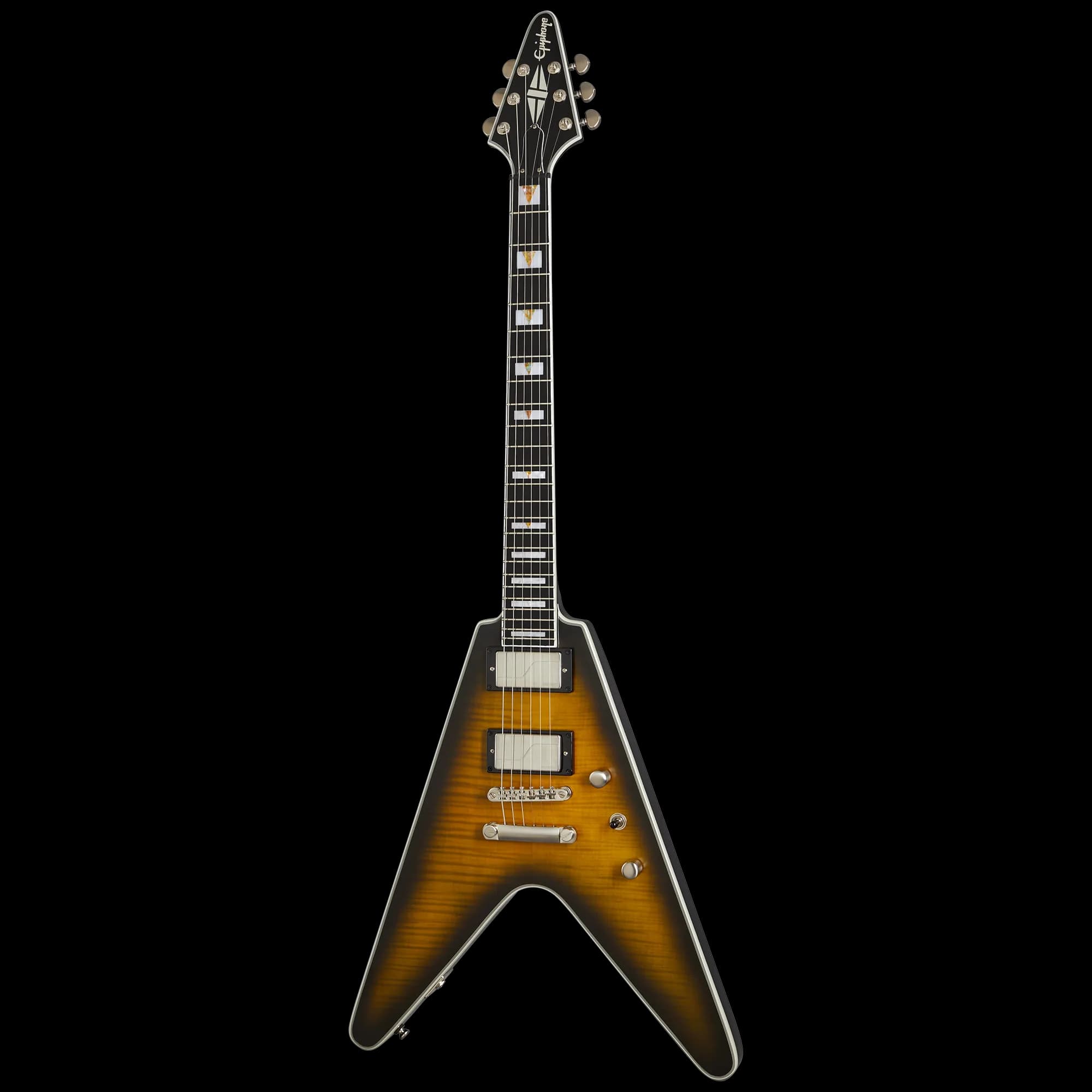 Epiphone Flying V Prophecy, Yellow Tiger Aged Gloss — photo 3