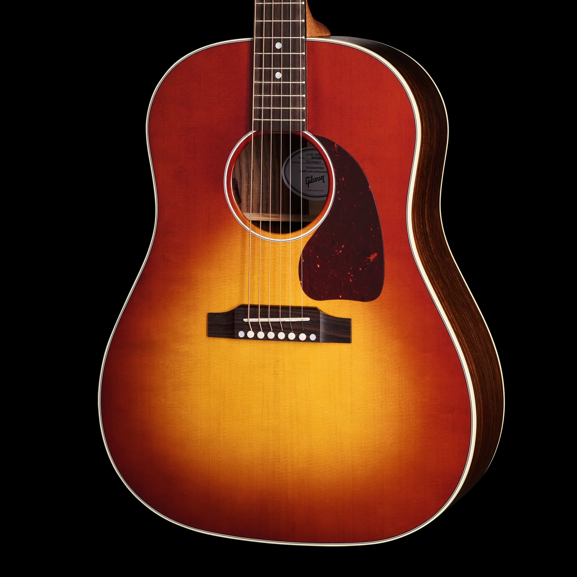 Gibson J-45 Studio Rosewood, Rosewood Burst