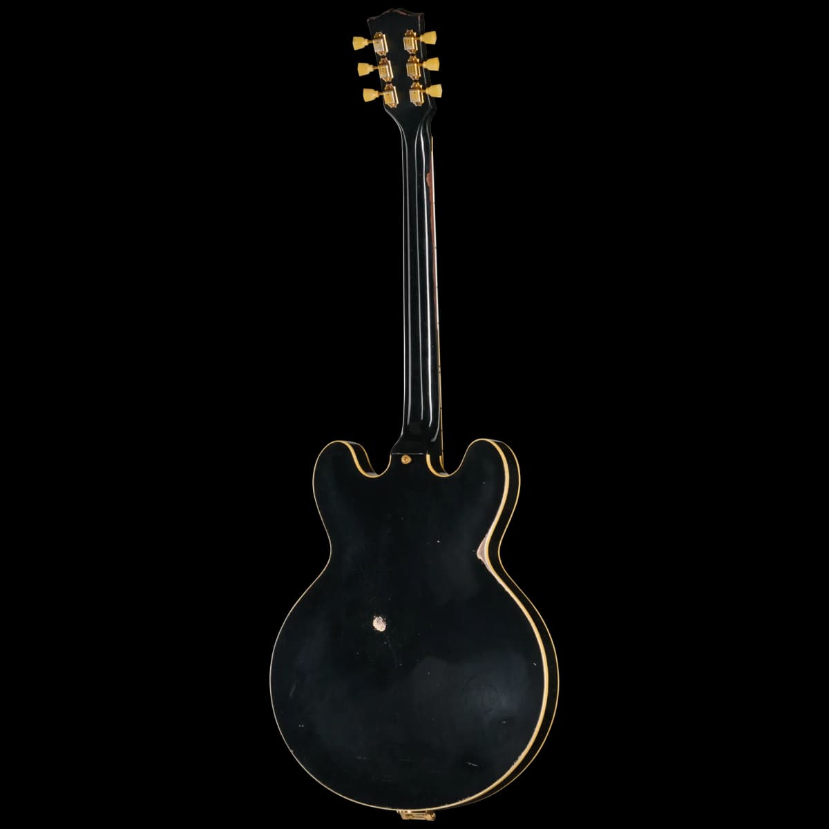 Gibson LE 1959 ES-345 Reissue with Bigsby, Heavy Aged, Ebony — photo 4