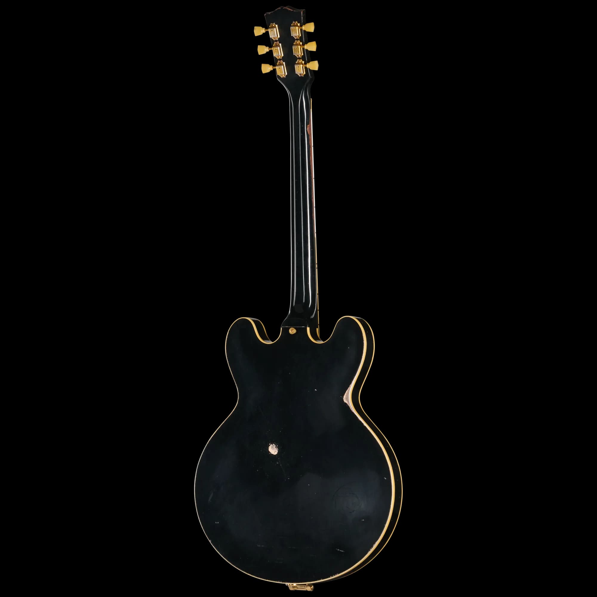 Gibson LE 1959 ES-345 Reissue with Bigsby, Heavy Aged, Ebony — photo 4