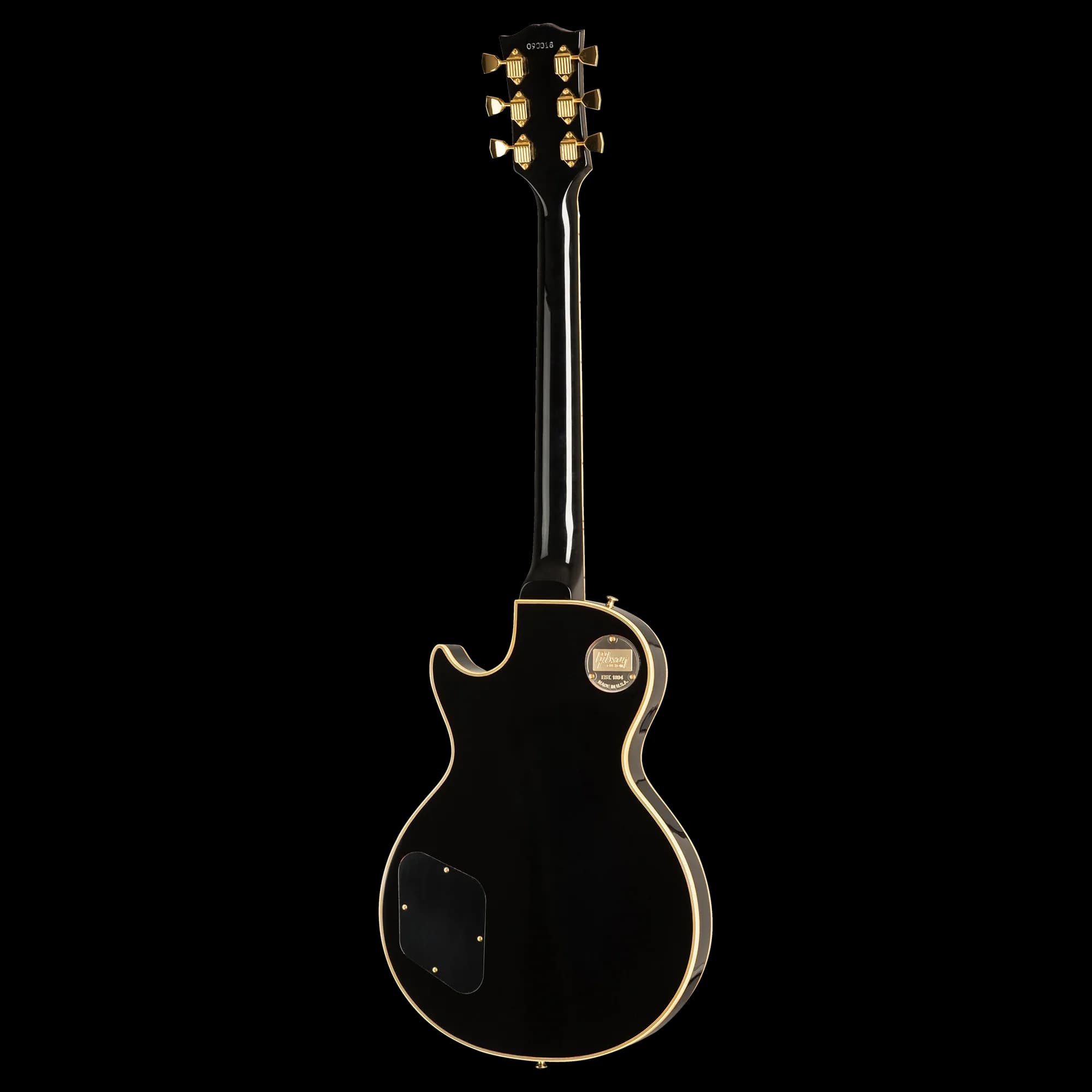 Gibson 1968 Les Paul Custom Reissue, Gloss, Ebony — photo 3