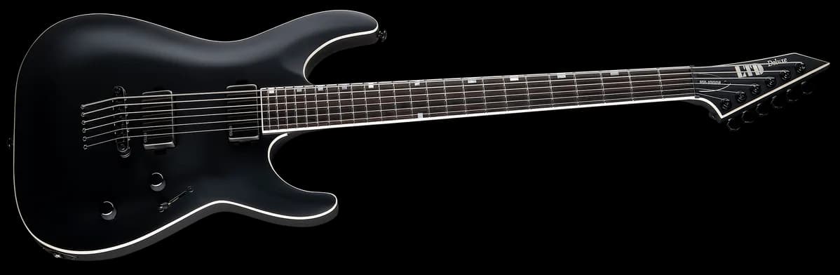 ESP MH-1000NT Baritone Black Satin — photo 3