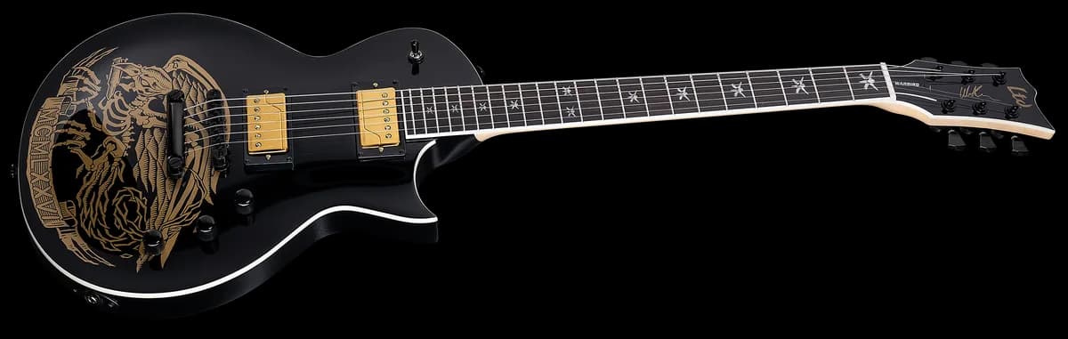 ESP WA-WARBIRD Black w/ Graphic — photo 3