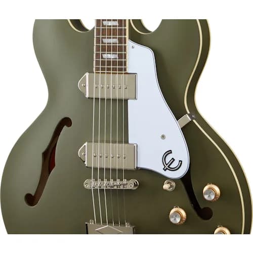 Epiphone Casino, Worn Olive Drab — photo 4