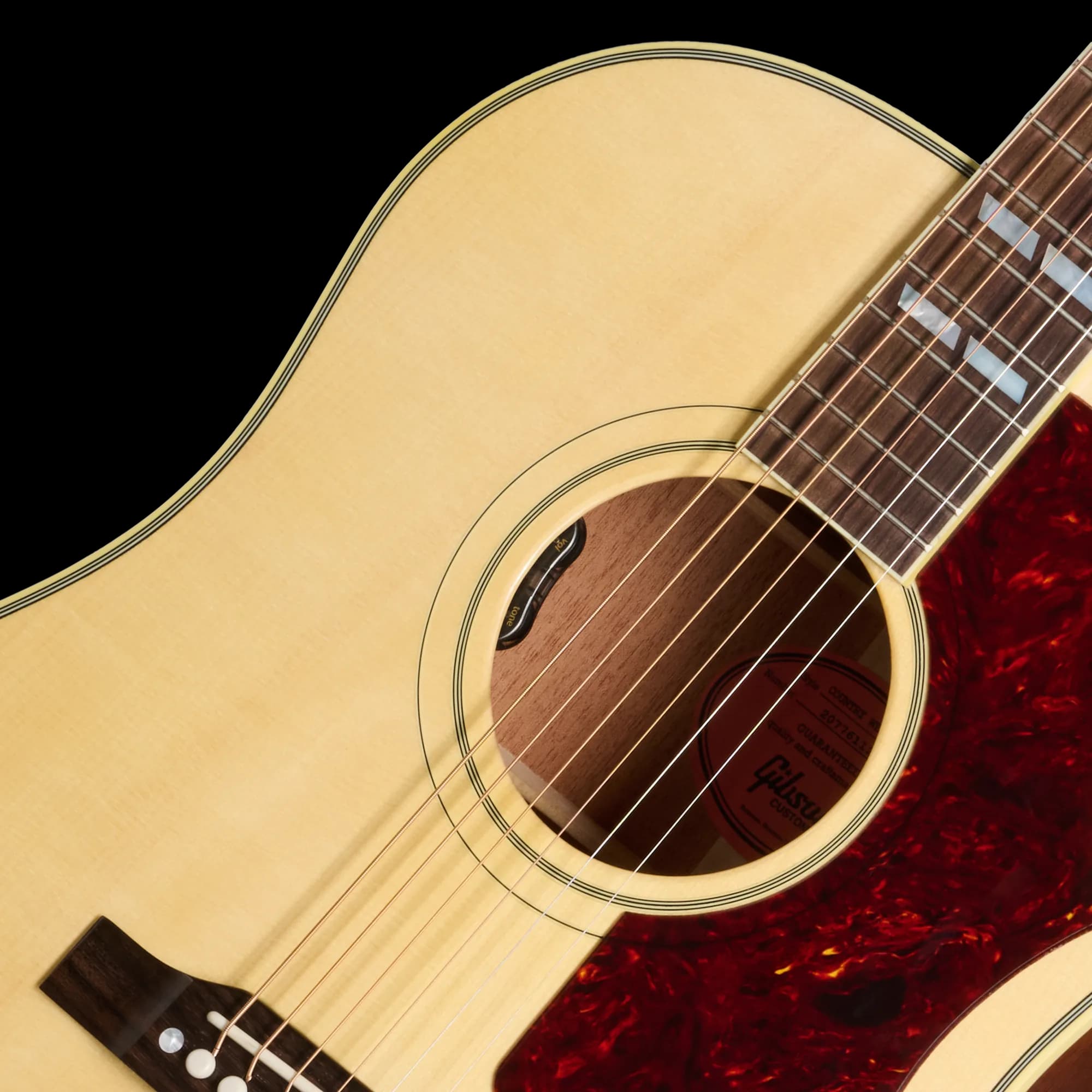 Gibson Country Western Round Shoulder with Red Spruce Top, Antique Natural, Exclusive — photo 7