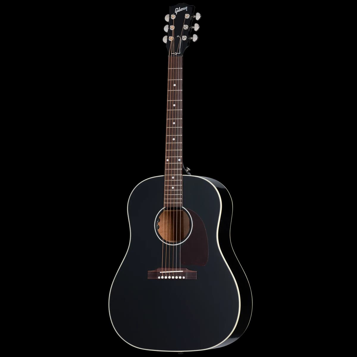 Gibson J-45 Standard, Ebony, Exclusive — photo 3