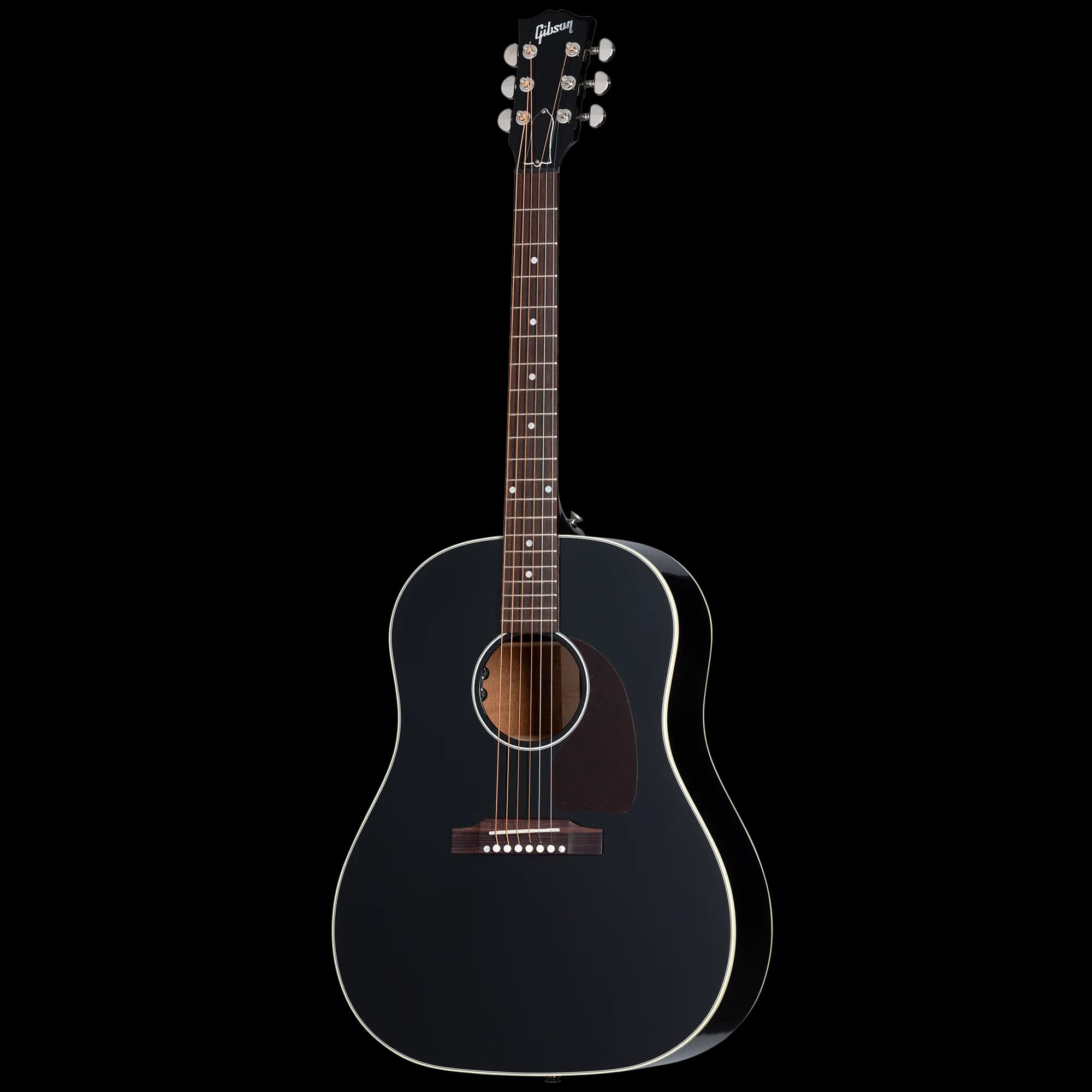 Gibson J-45 Standard, Ebony, Exclusive — photo 3