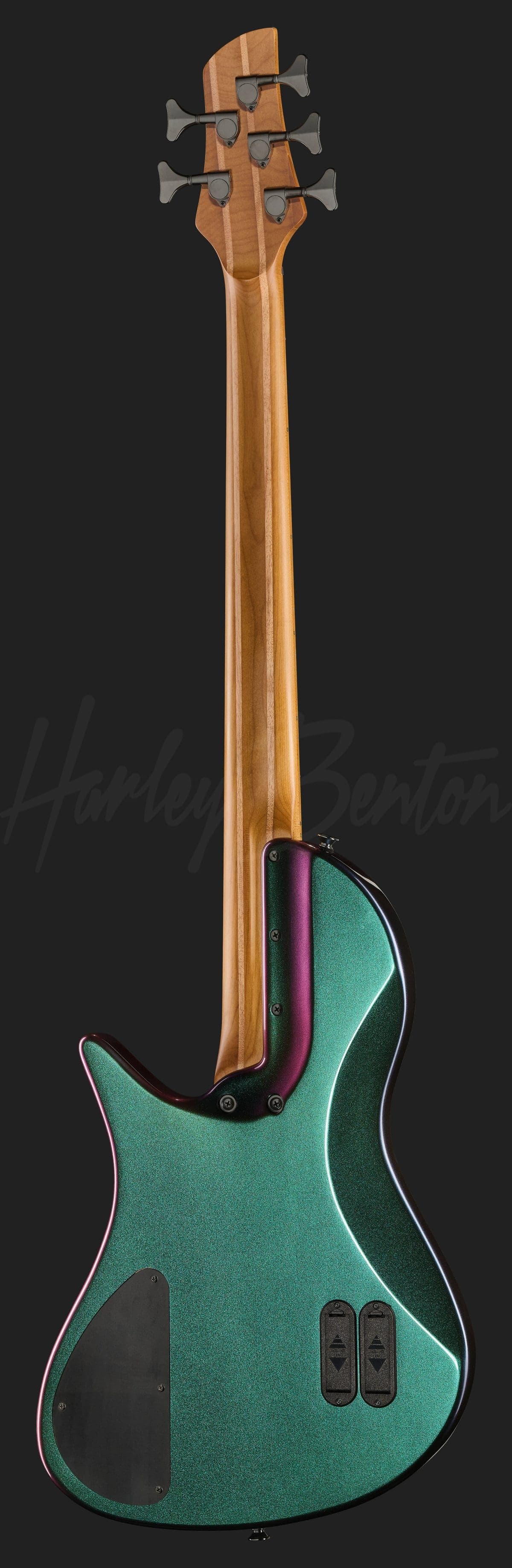 Harley Benton MSB-5 Flip Flop Blue — photo 3